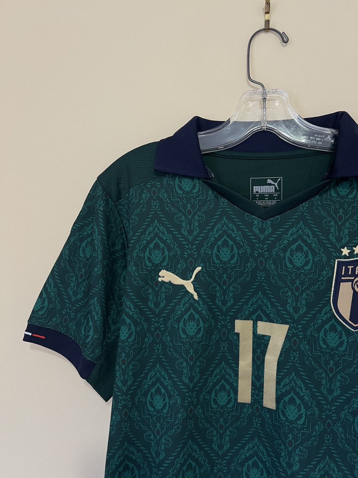 Puma 2019-20 Puma Italy Football T-Shirt Immobile #17 Size US S / EU 44-46 / 1 - 6 Thumbnail