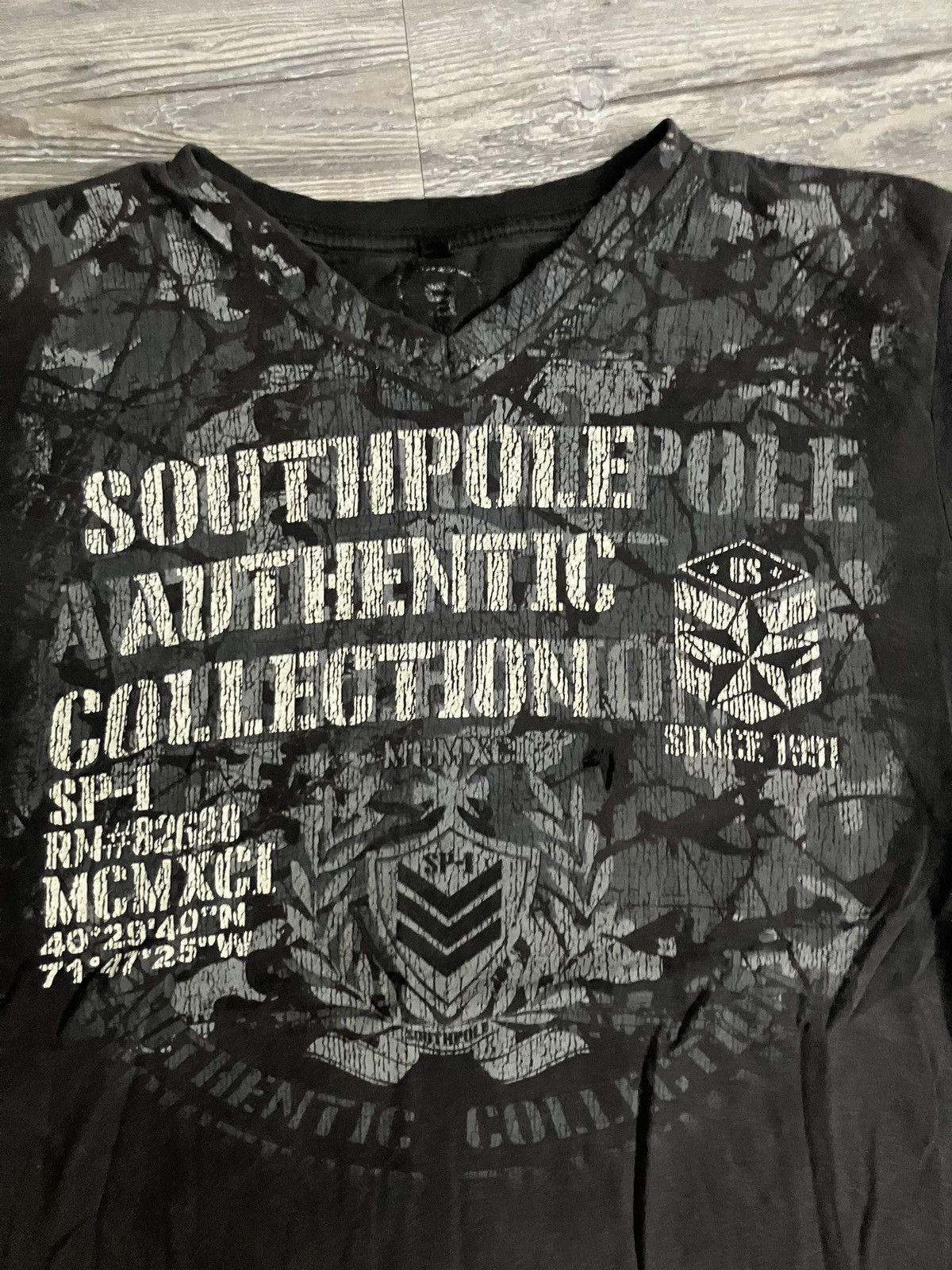 Southpole Vintage Y2K Southpole T Shirt Black Big Logo Size XL Size US XL / EU 56 / 4 - 4 Thumbnail