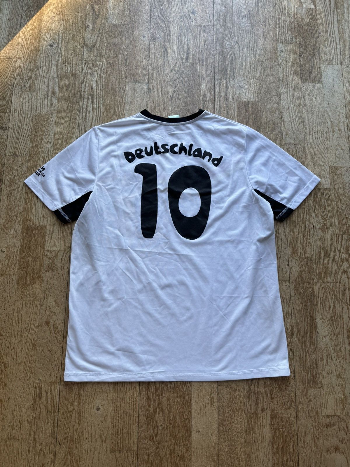 Vintage RARE GERMANY FIFA WORLD CUP VINTAGE SOCCER JERSEY Size US M / EU 48-50 / 2 - 2 Thumbnail