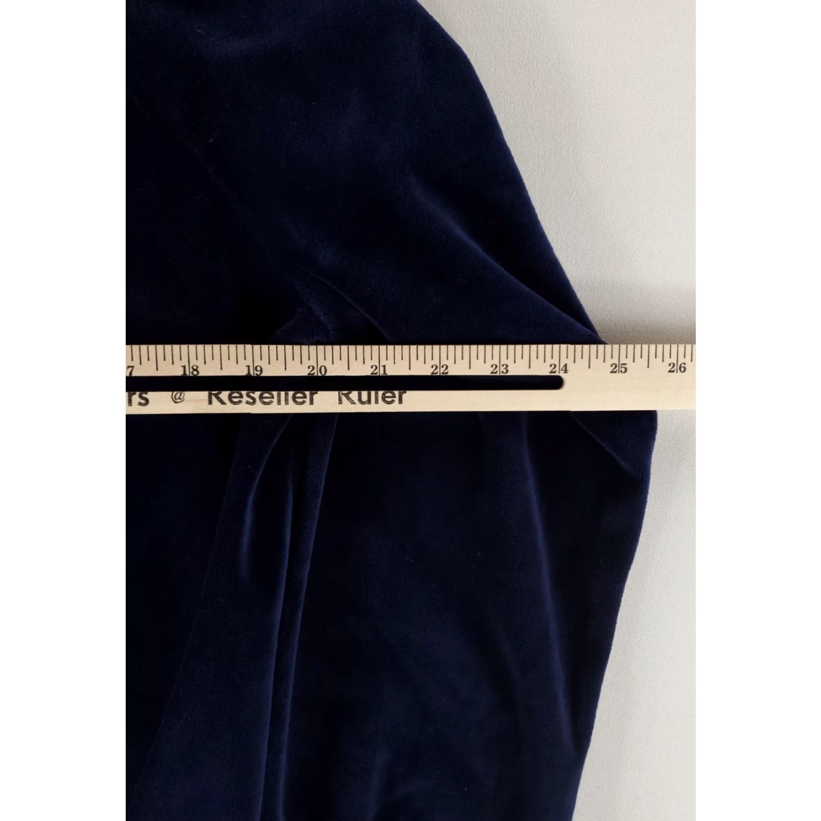 Vintage VINTAGE Macy's Shirt Velour Pullover Polo Long Sleeve Blue Striped Mens XL 80s 90s Size US XL / EU 56 / 4 - 4 Thumbnail