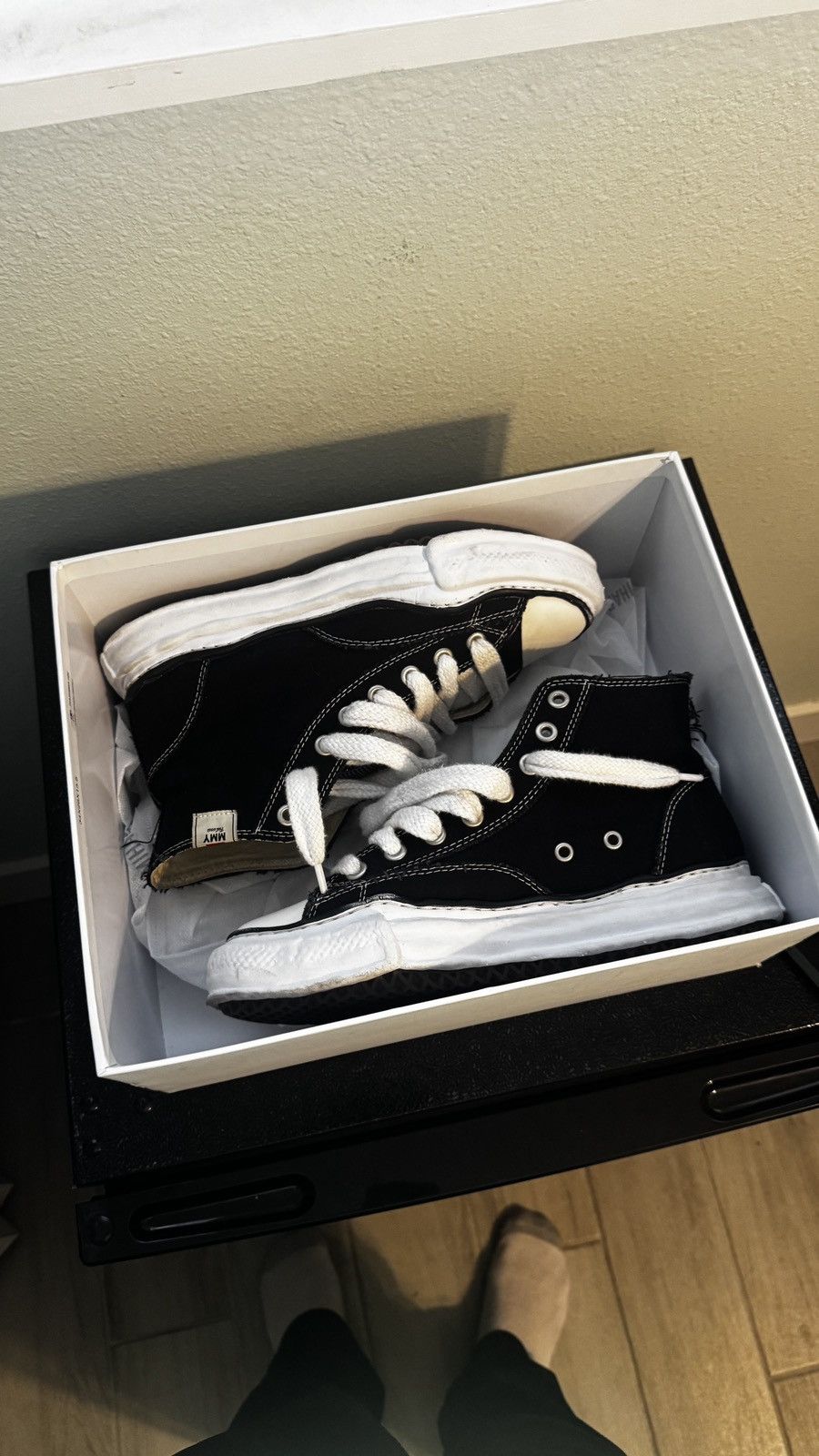 Maison Mihara Yasuhiro Peterson OG Sole Canvas High