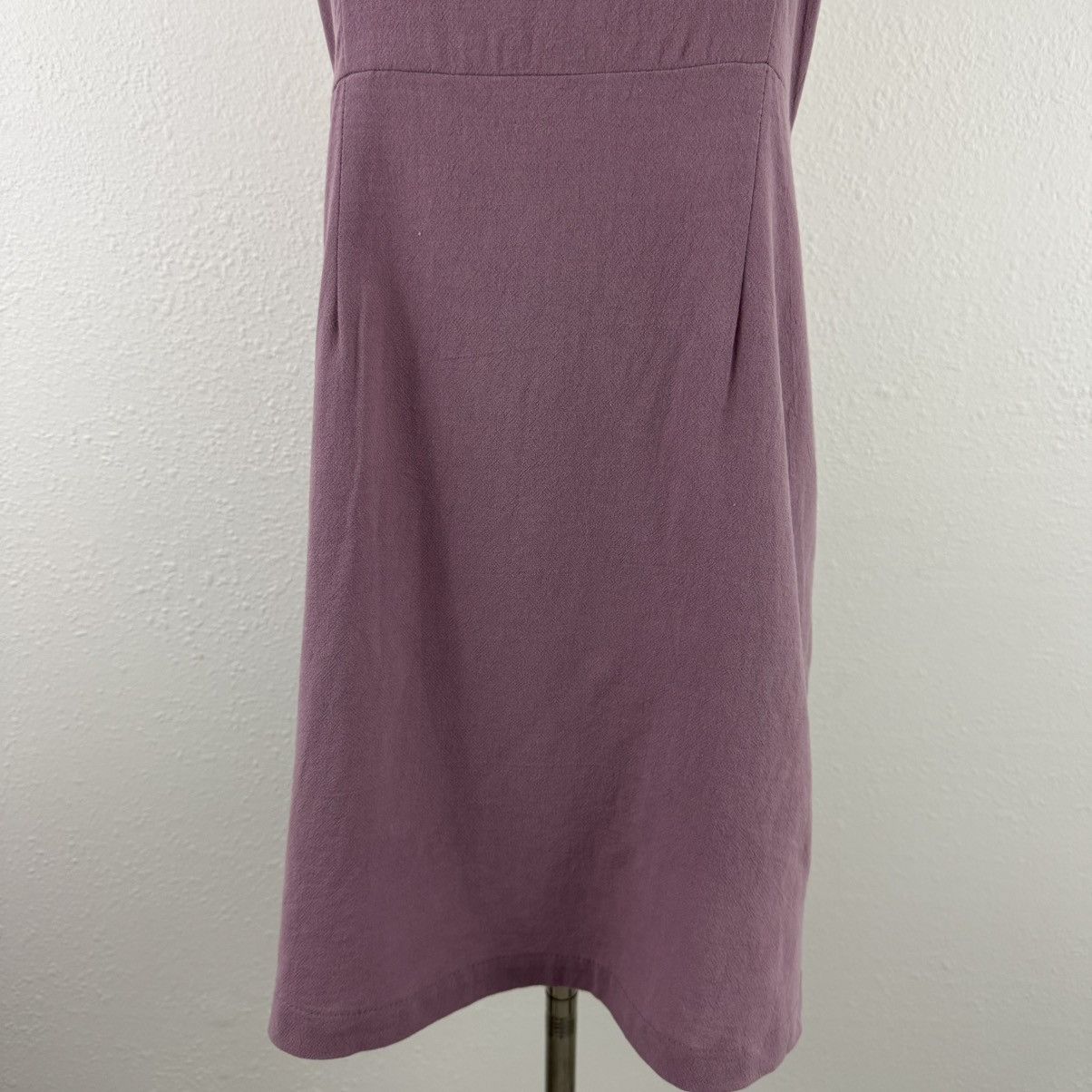 Kendall And Kylie KENDALL & KYLIE Mauve Pink Purple Neck Tie Halter Mini Dress Size S / US 4 / IT 40 - 6 Thumbnail