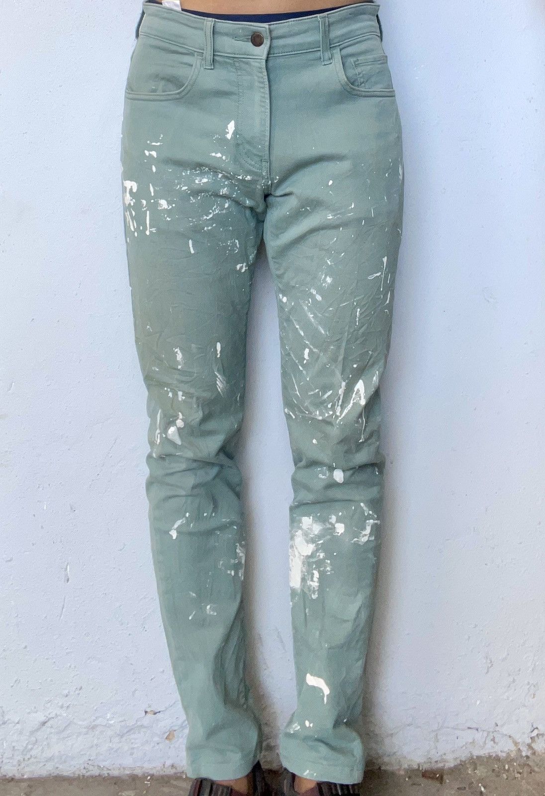 Uniqlo Distressed Uniqlo Painter Pants Size US 30 / EU 46 - 1 Thumbnail