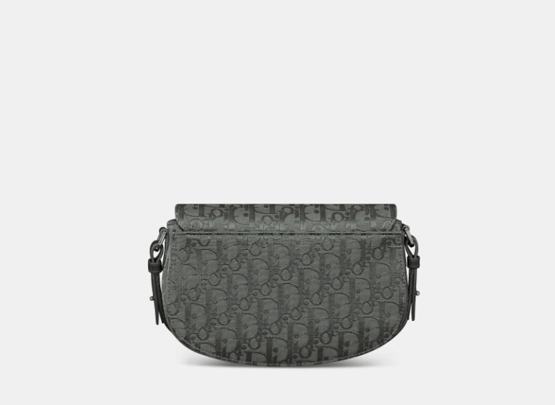 Dior o1w1db10426 1ADPO3 Size :OS / Saddle Messenger Bag in Gray Size ONE SIZE - 5 Thumbnail