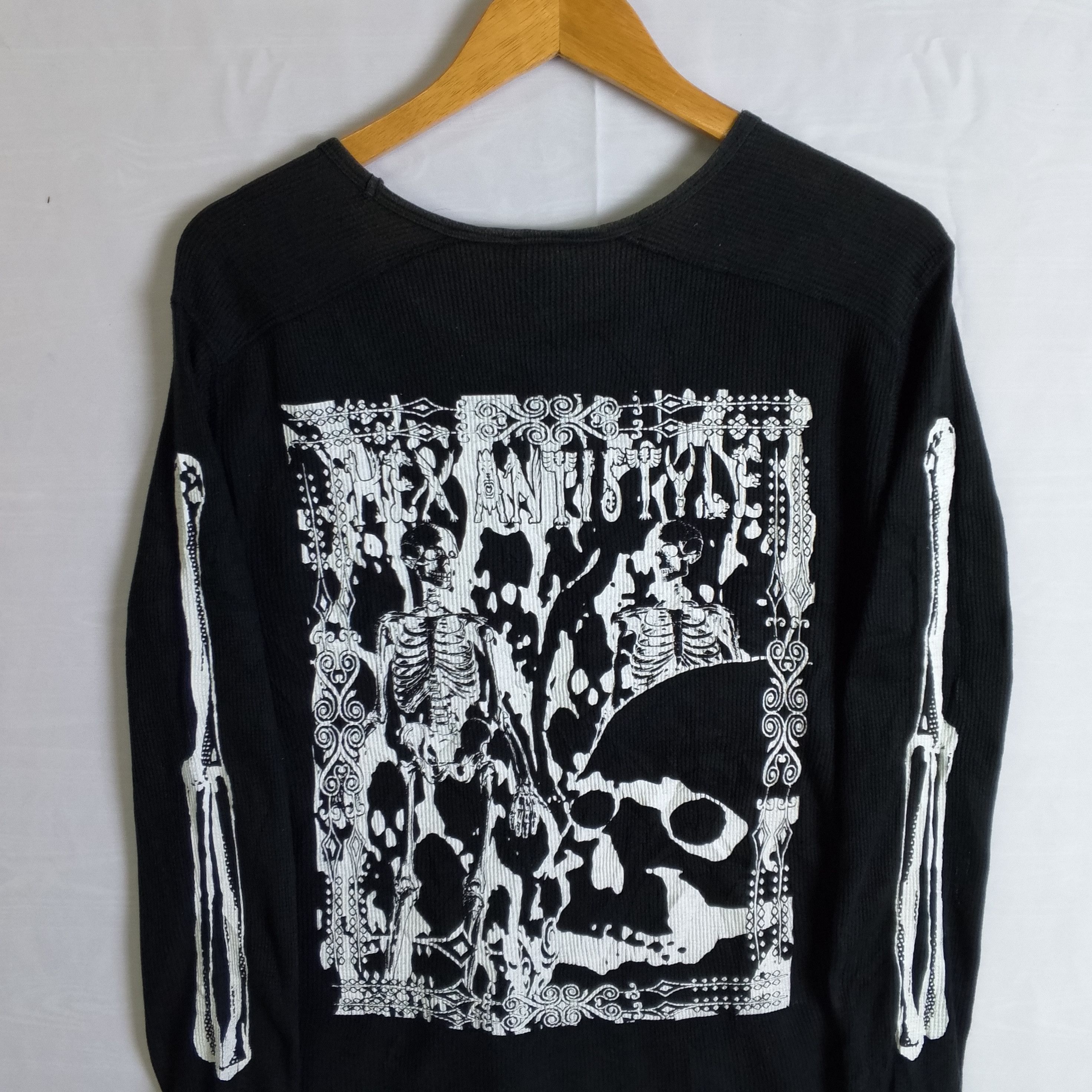 If Six Was Nine Hex Antistyle Skull Bones Skull Graphic Tee Size US M / EU 48-50 / 2 - 4 Thumbnail