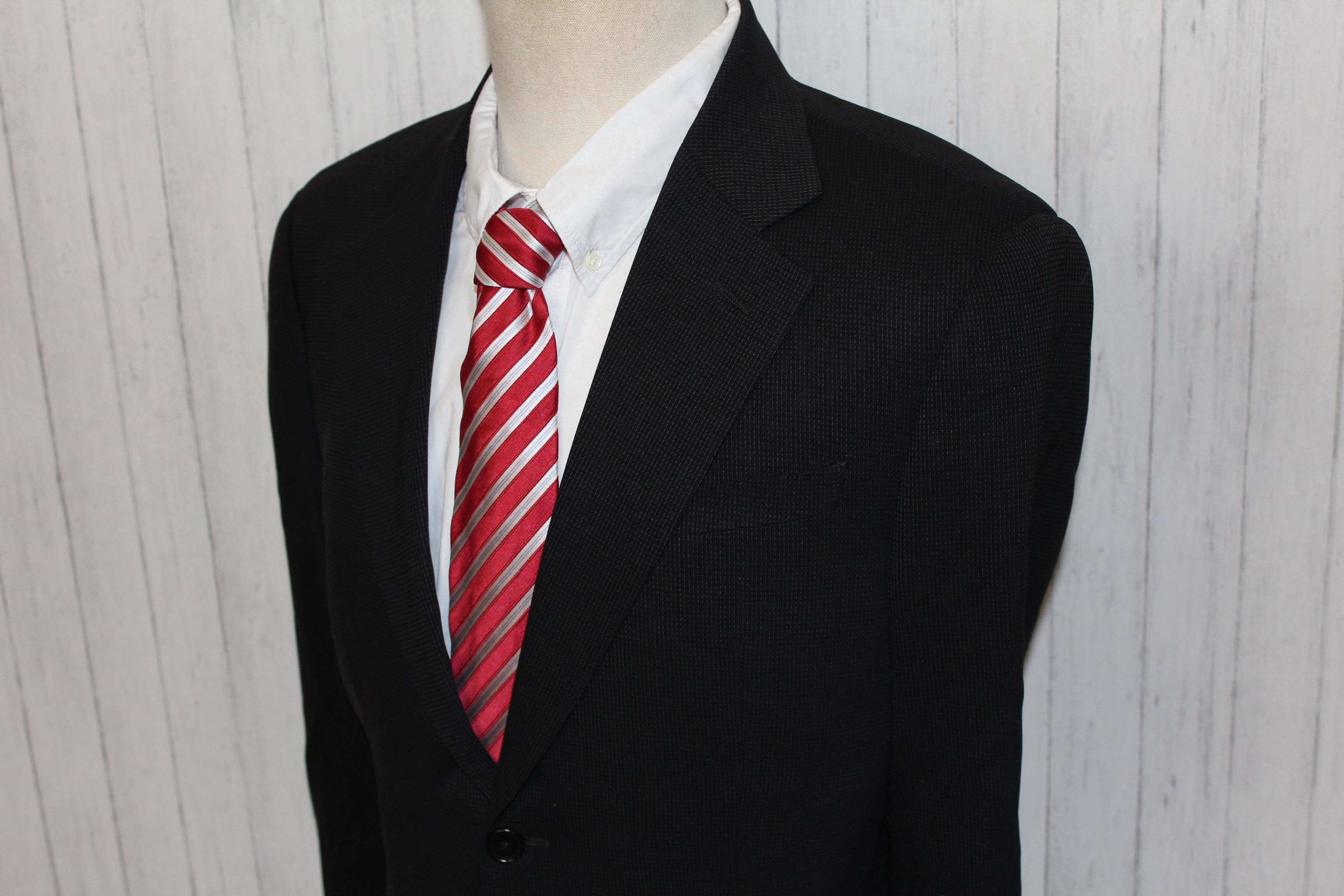 Armani Armani Vintage Black Blazer Jacket Size 50 Size 50R - 5 Thumbnail