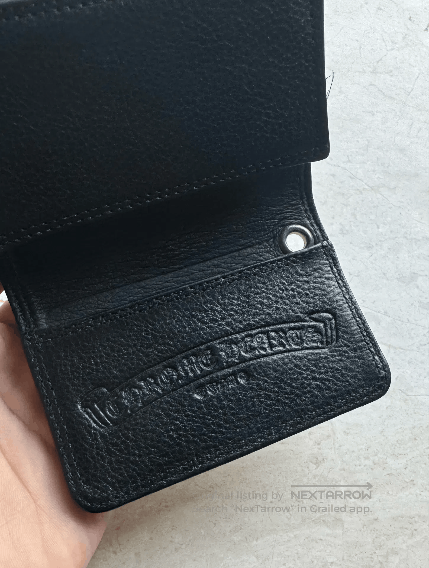 Chrome Hearts chrome hearts black leather card holder. Size ONE SIZE - 6 Thumbnail