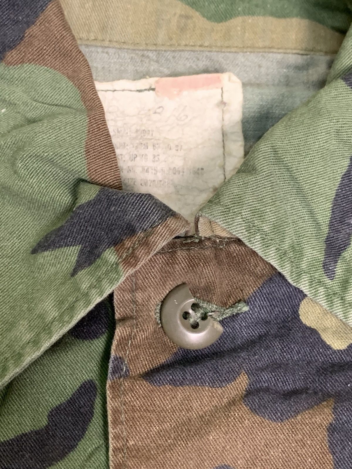 Other Rare vintage US Army Woodland Camo (BDU) Field Jacket Size XS / US 0-2 / IT 36-38 - 6 Thumbnail
