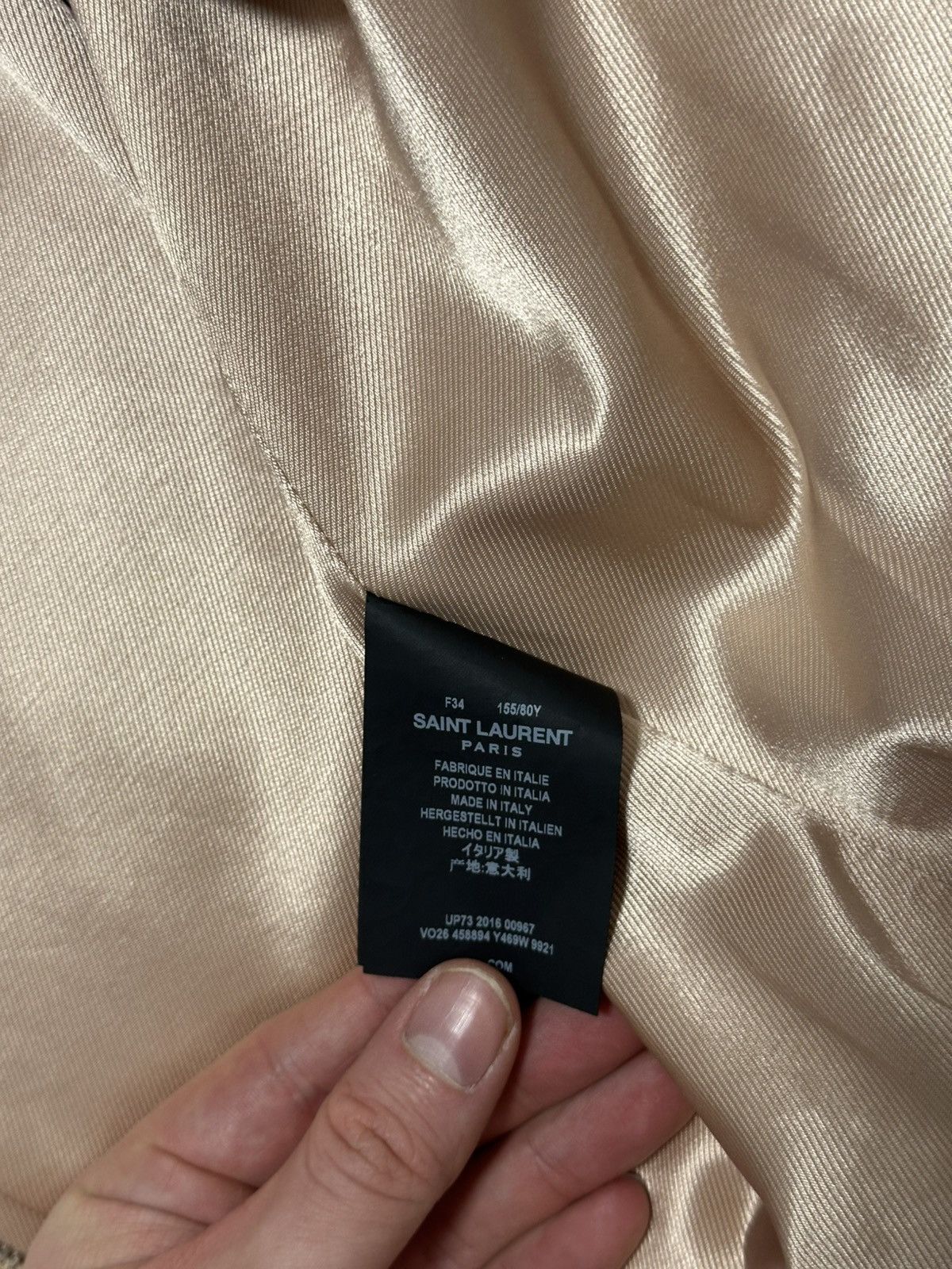 Saint Laurent Paris Saint Laurent Love Sequen Jacket F34 Size XS / US 0-2 / IT 36-38 - 4 Thumbnail