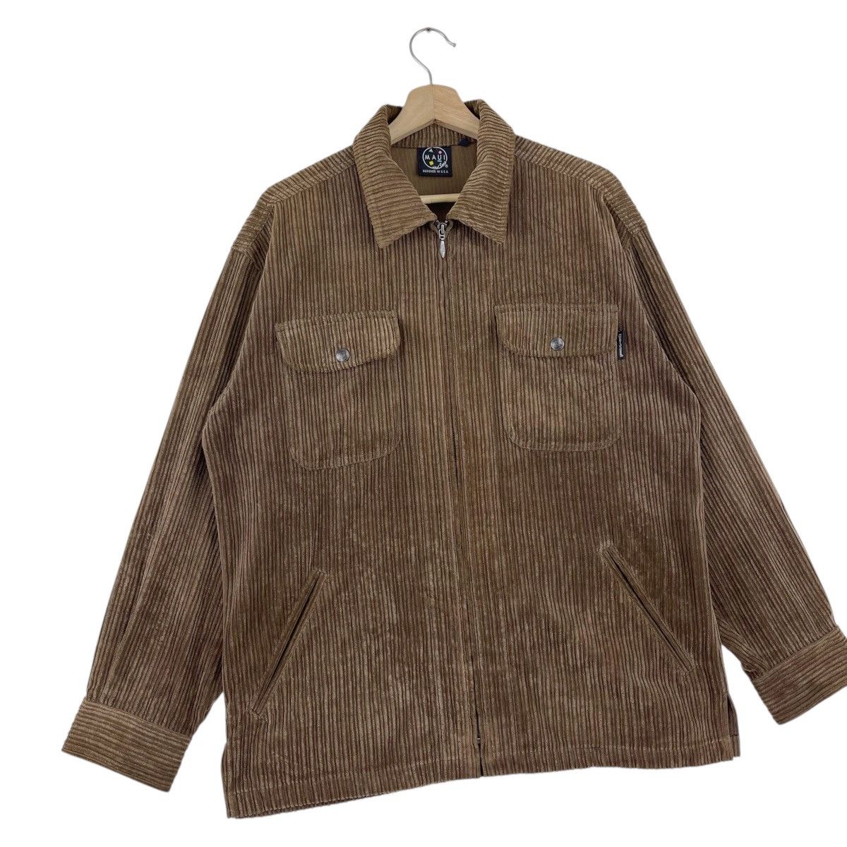 Maui and Sons × Vintage 90’s Maui And Sons Corduroy Jacket Size US M / EU 48-50 / 2 - 3 Thumbnail
