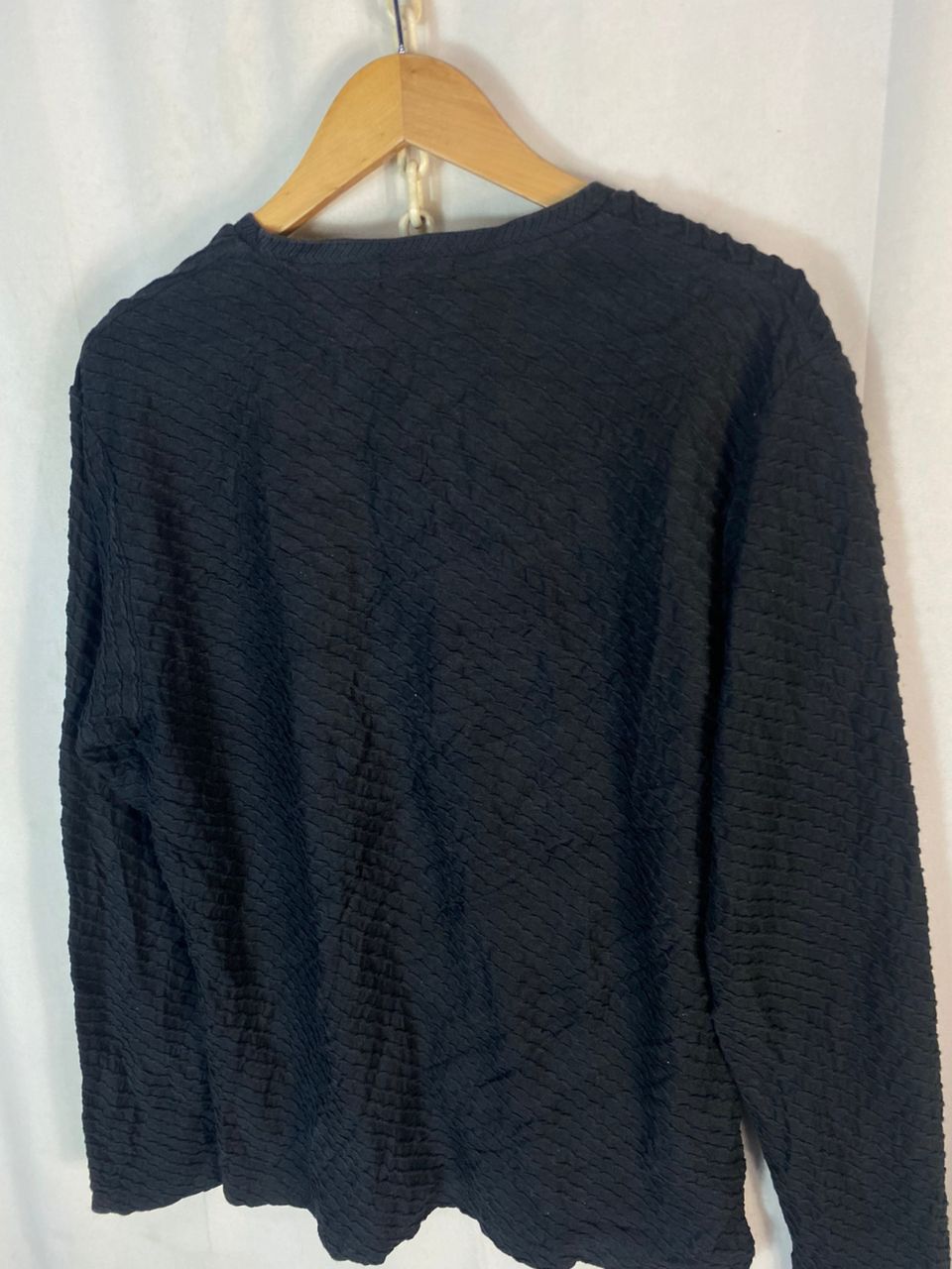 Japanese Brand Unisex 🔥 renoma homme long sleeve vneck shirt Size L / US 10 / IT 46 - 6 Thumbnail