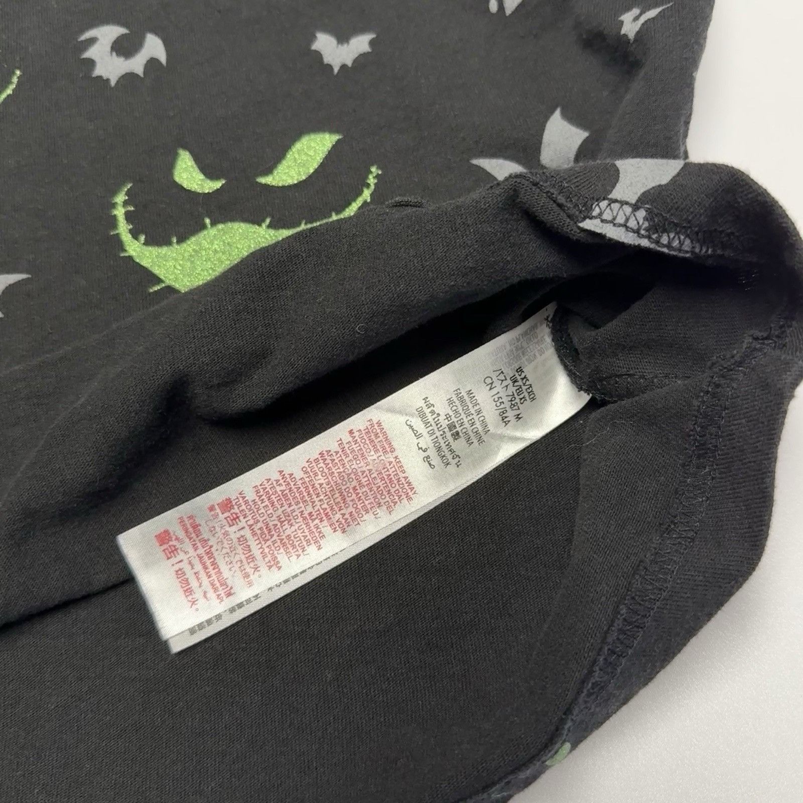 Disney Disney Nightmare Before Christmas Oogie Boogie Spirit Jersey Size US XS / EU 42 / 0 - 9 Thumbnail