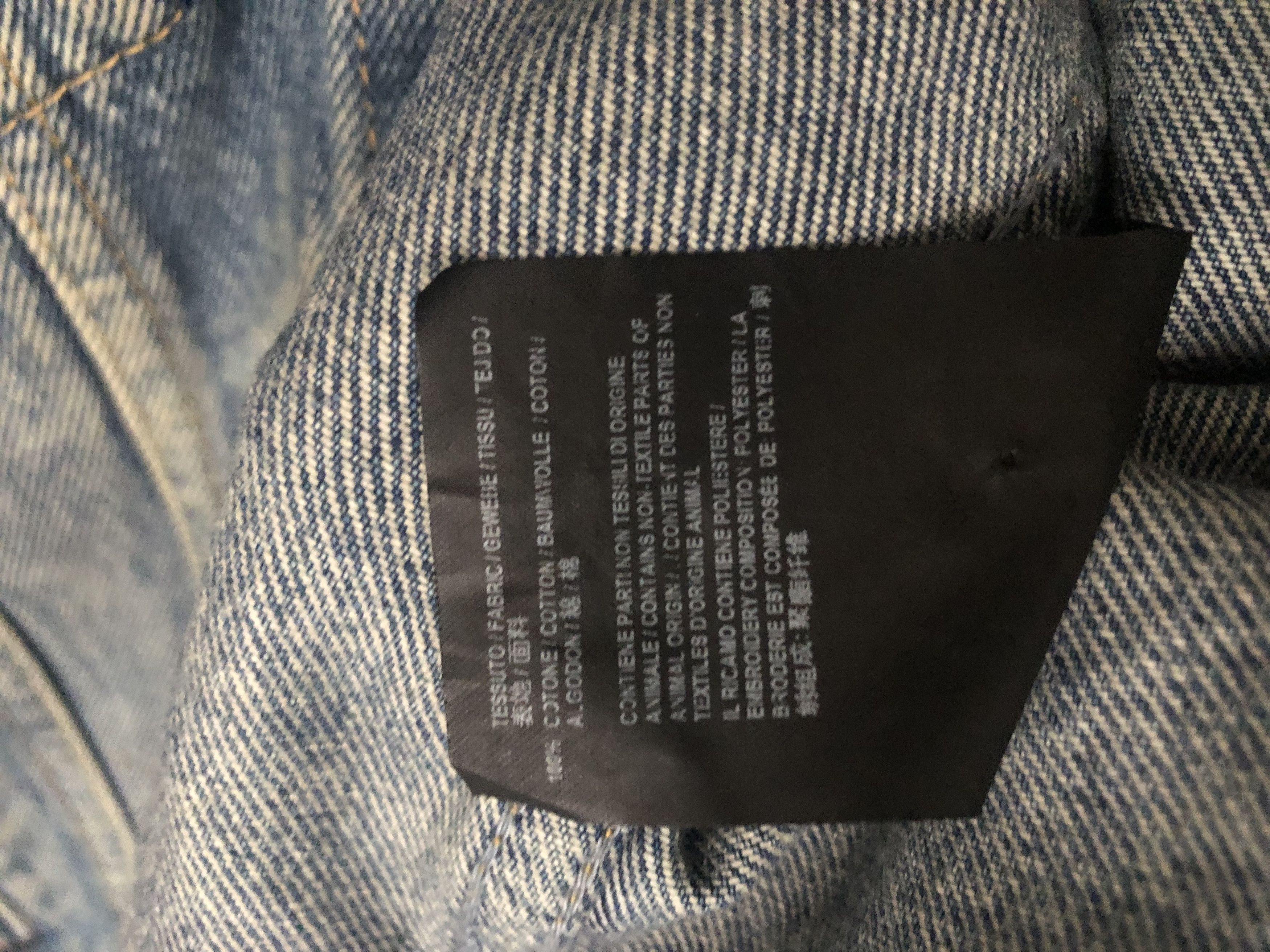 Balenciaga Balenciaga Political campaign distressed denim jacket Size US M / EU 48-50 / 2 - 5 Thumbnail