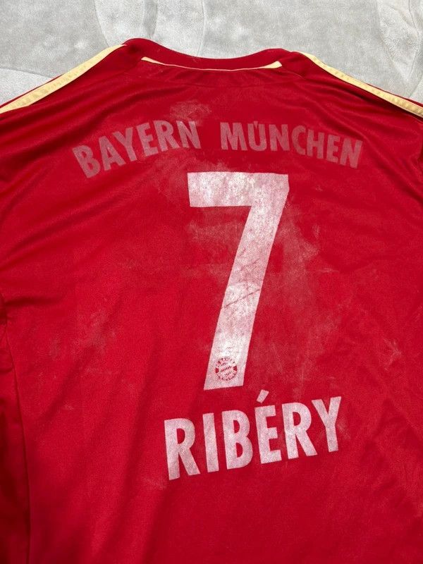 Adidas Adidas Bayern Munich Munchen 2011/12 #7Franck Ribery HomeXXL Size US XXL / EU 58 / 5 - 8 Thumbnail