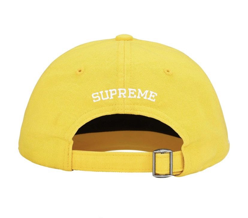 Supreme Supreme Cordura Denim S Logo 6-Panel - Yellow - OS Size ONE SIZE - 3 Thumbnail