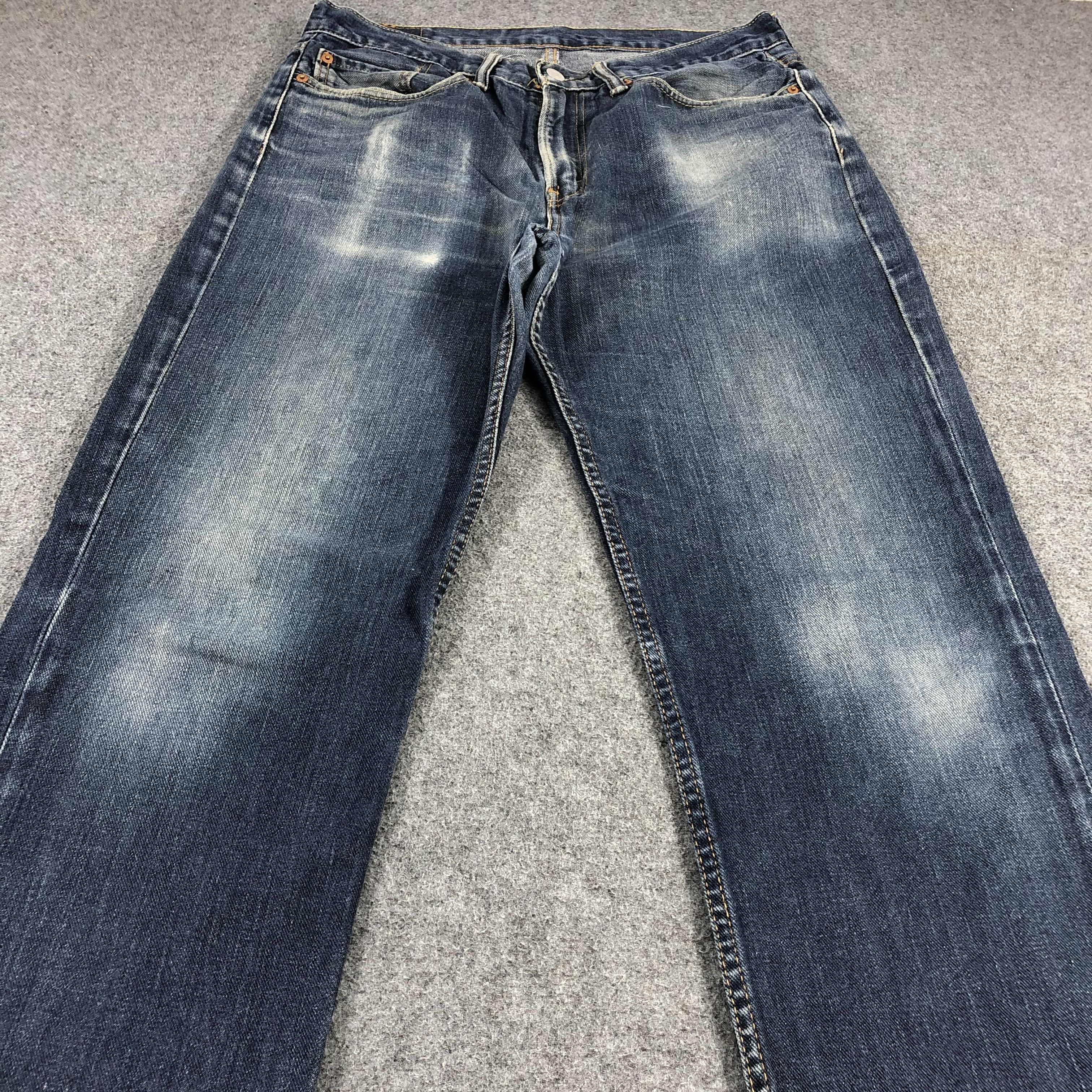 Levi's × Vintage Vintage Distress Levis 514 Jeans-JM1135 Size US 34 / EU 50 - 3 Thumbnail
