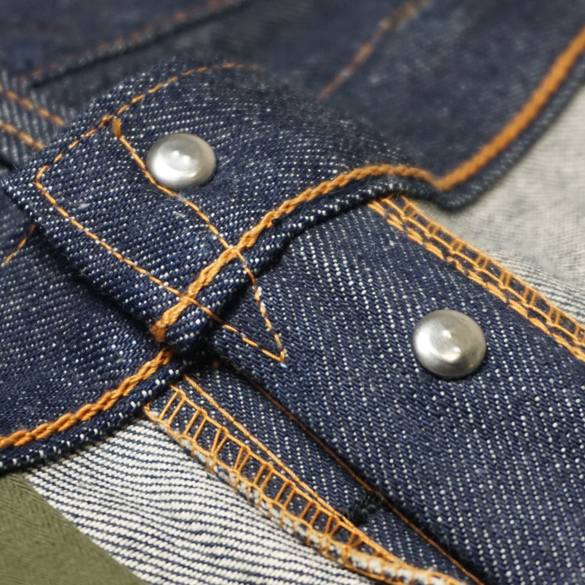 Japanese Brand HANDS-ON S47 W32 x L36 1947-type Hand-crafted Selvedge Jeans Size US 32 / EU 48 - 17 Thumbnail