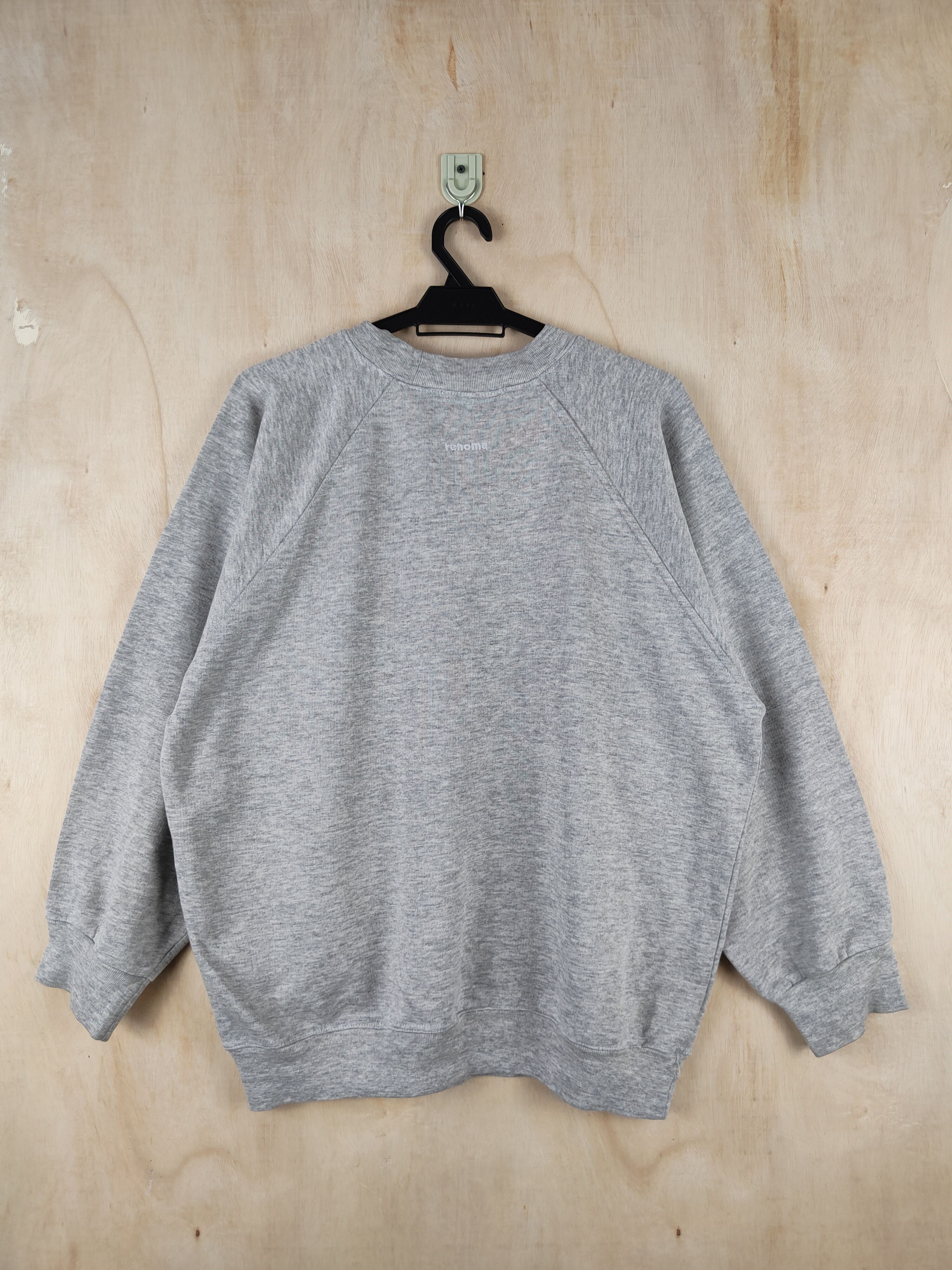 Renoma U.P Renoma Gray vintage Sweatshirts #S2470 Size US M / EU 48-50 / 2 - 8 Thumbnail