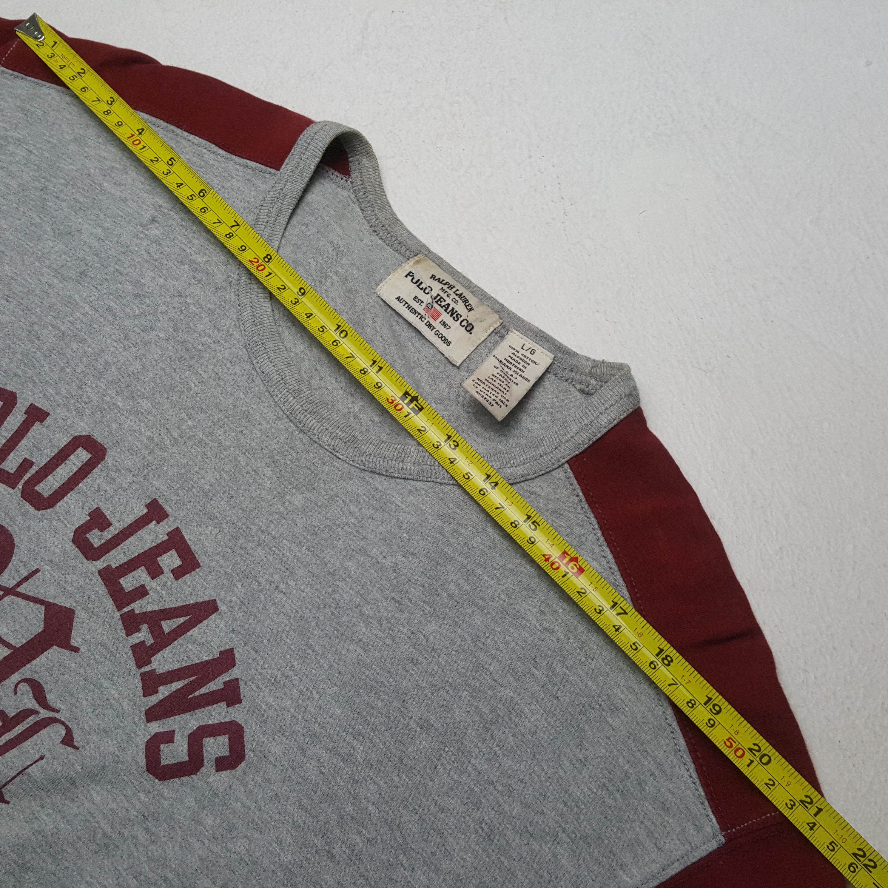 Polo Ralph Lauren Vintage Polo Ralph Lauren Fashion Brand T-shirt 31 Size US XL / EU 56 / 4 - 5 Thumbnail