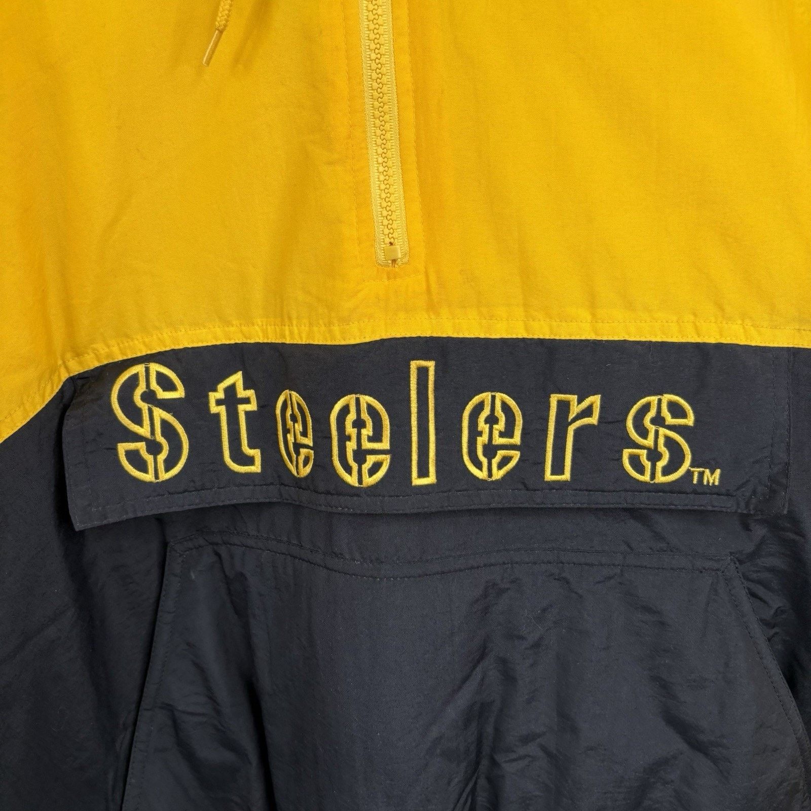 NFL Vintage 90s Pittsburgh Steelers Game Day Puffer Jacket Large Size US L / EU 52-54 / 3 - 3 Thumbnail