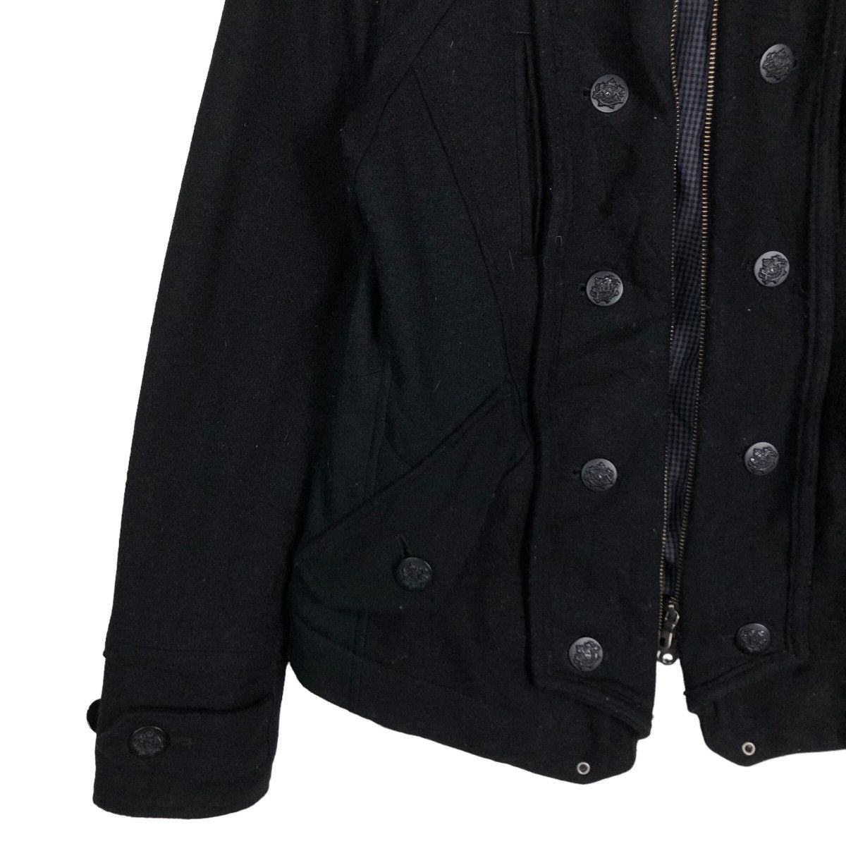 Japanese Brand 🔥BIKER JACKET DOUBLE LAYER PPFM JAPAN MINK FUR HOODIE Size US S / EU 44-46 / 1 - 4 Thumbnail