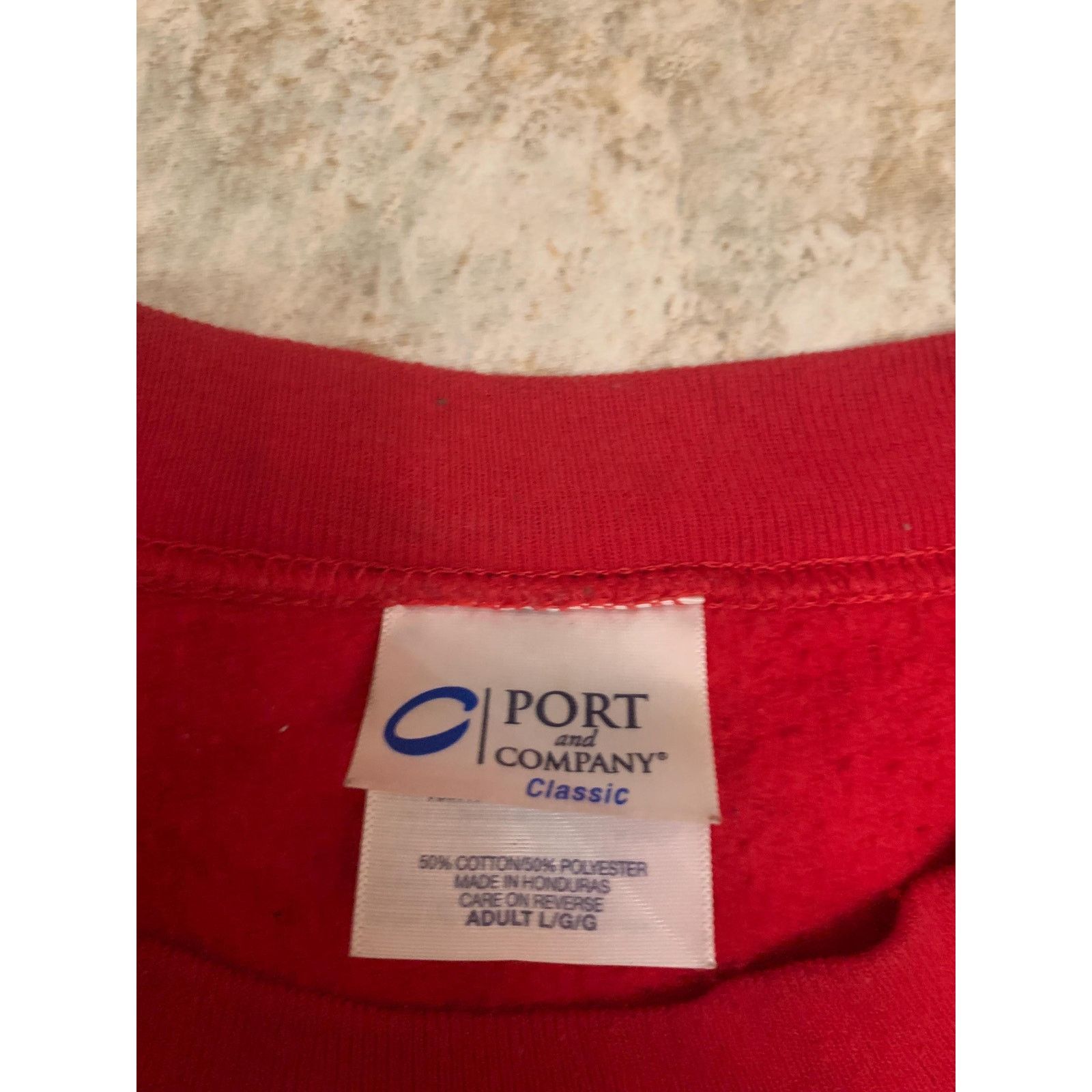 Port & Company Vintage Illinois state university crewneck Sweater large Size L / US 10 / IT 46 - 4 Thumbnail