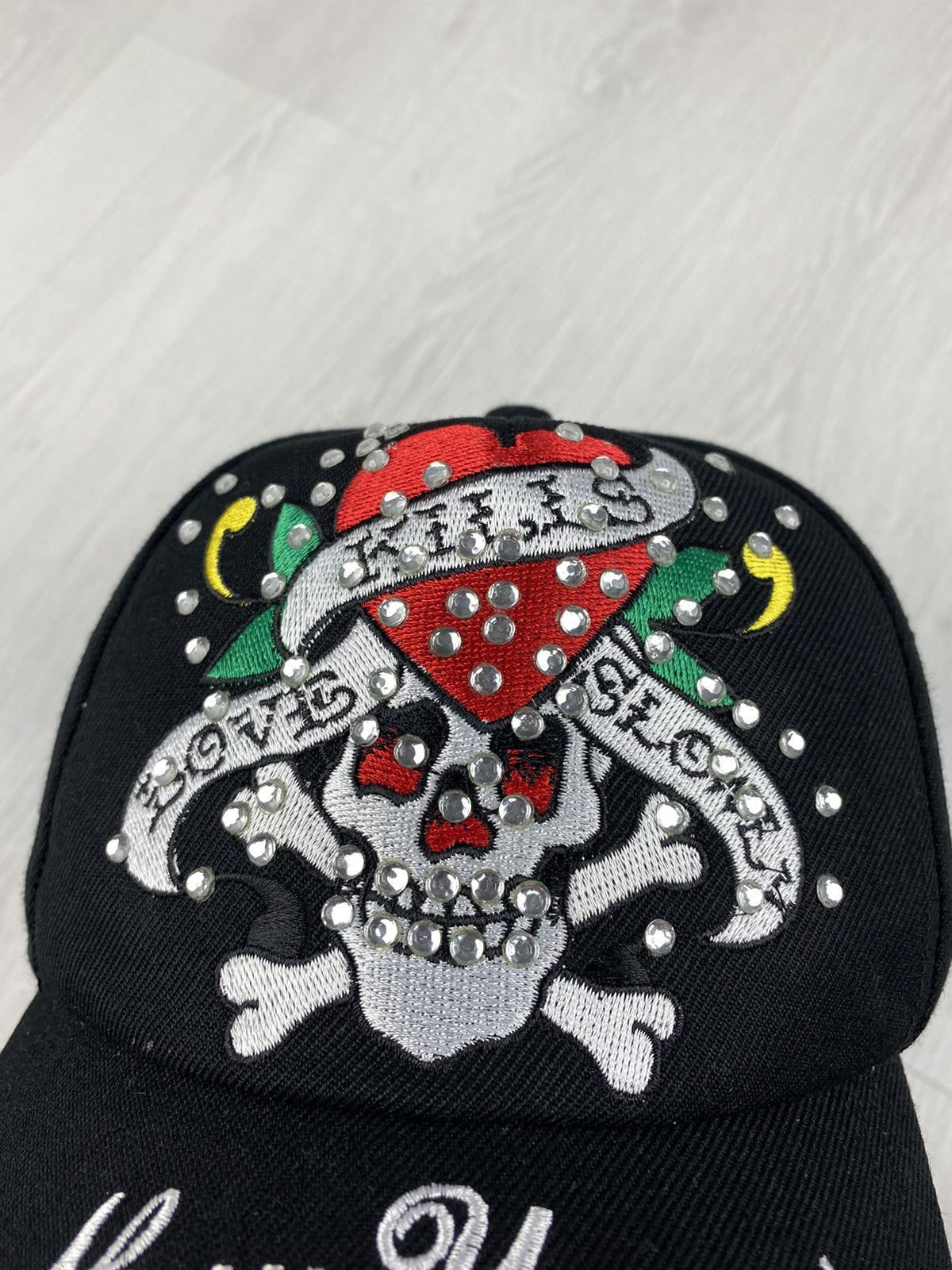 Ed Hardy Ed Hardy New York Cap Hat Y2K Stussy Von Dutch Size ONE SIZE - 2 Thumbnail