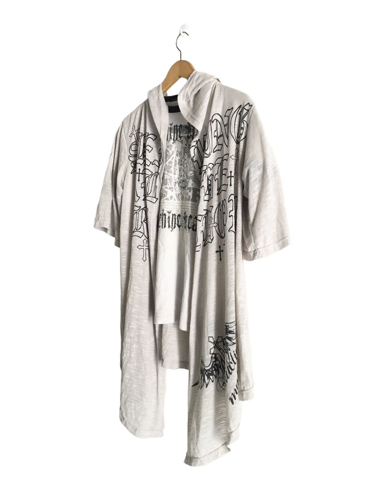 If Six Was Nine × Japanese Brand × Le Grande Bleu (L.G.B.) JAPANESE EDGE LINE ROBE POEM GOTHIC SEDITIONARIES PUNK STYLE Size US L / EU 52-54 / 3 - 4 Thumbnail