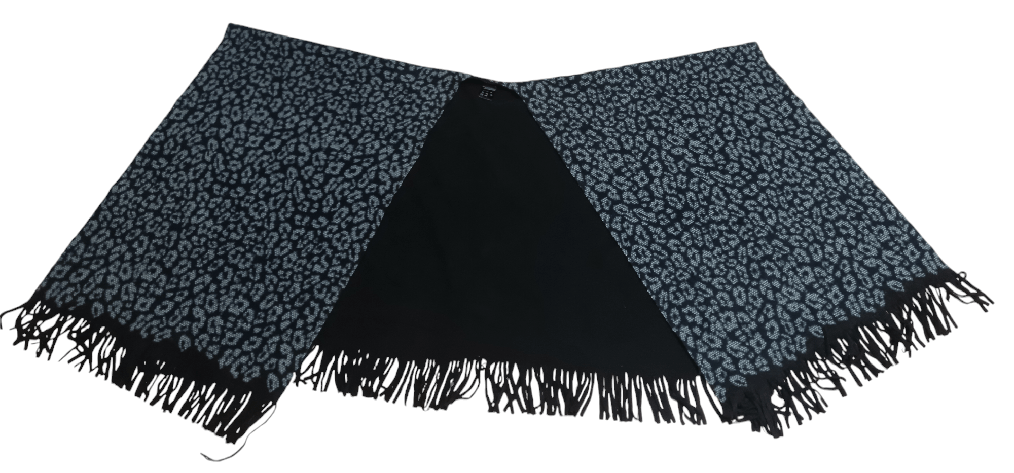 Ike Behar IKE BEHAR WOOL POLAR WRAP CAPE Size ONE SIZE - 2 Thumbnail