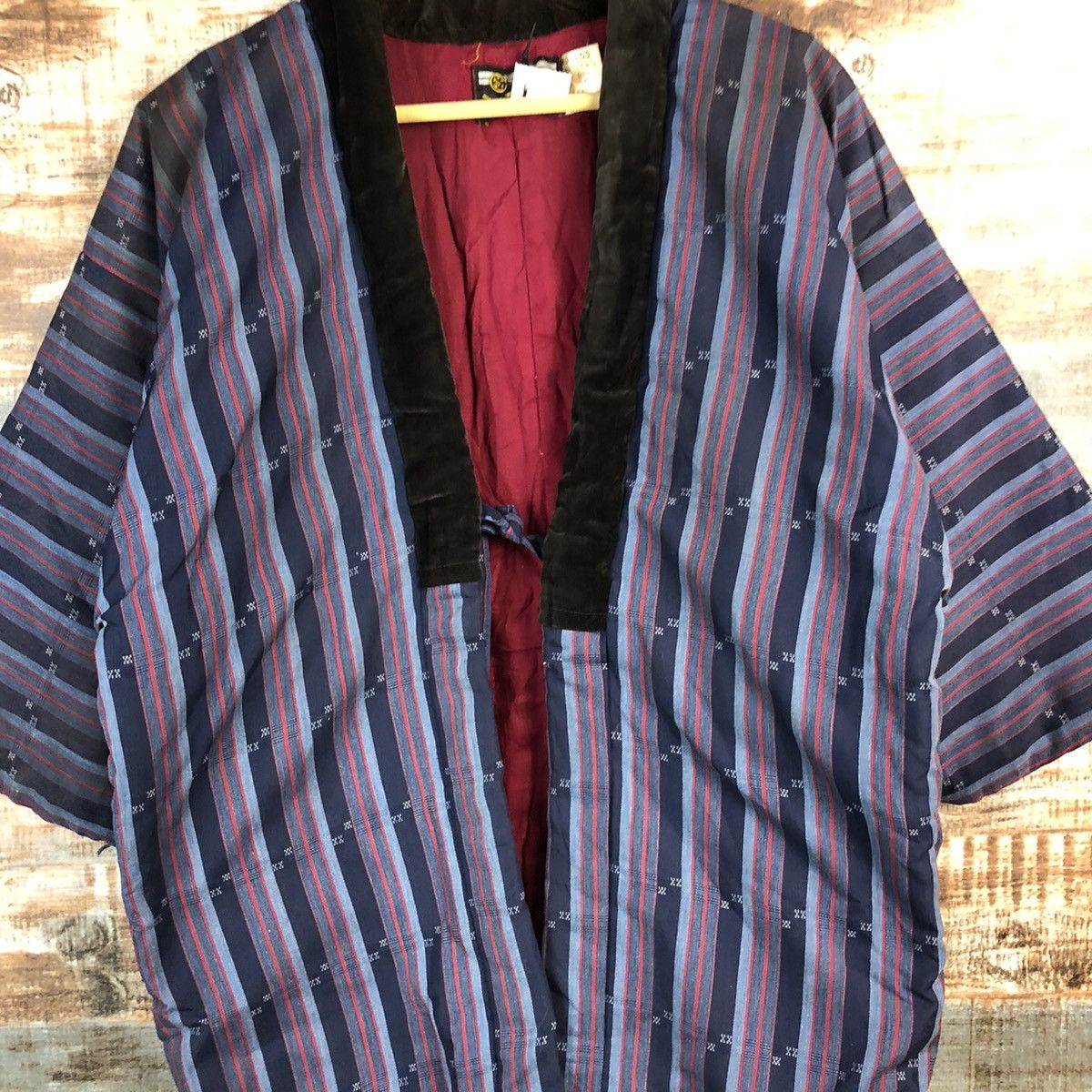 Japanese Brand Japan vintage Kimono Blue cardigan #A2312 Size US L / EU 52-54 / 3 - 5 Thumbnail