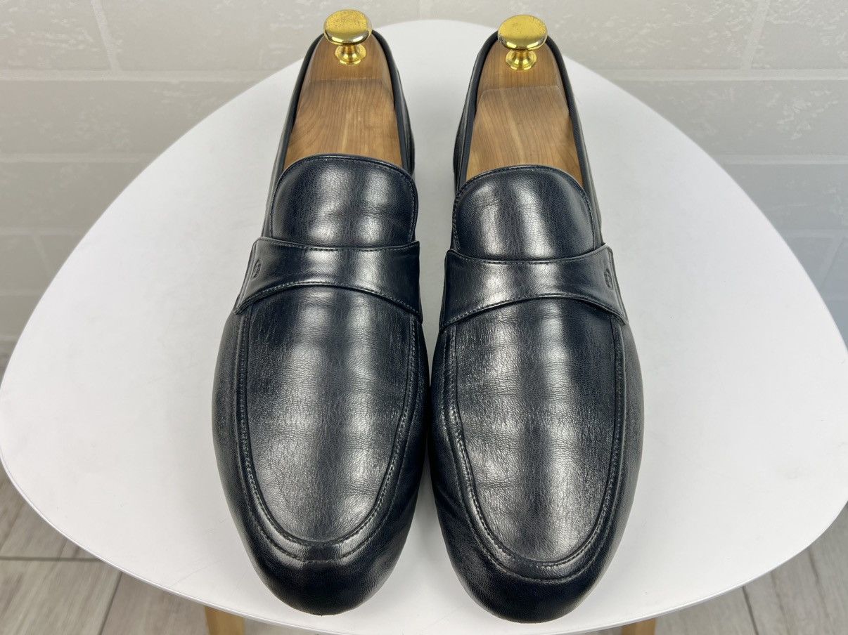 Gucci GUCCI Loafers Nappa Leather Soft Shoes GG Embossed Logo Mens Size US 7.5 / EU 40-41 - 6 Thumbnail