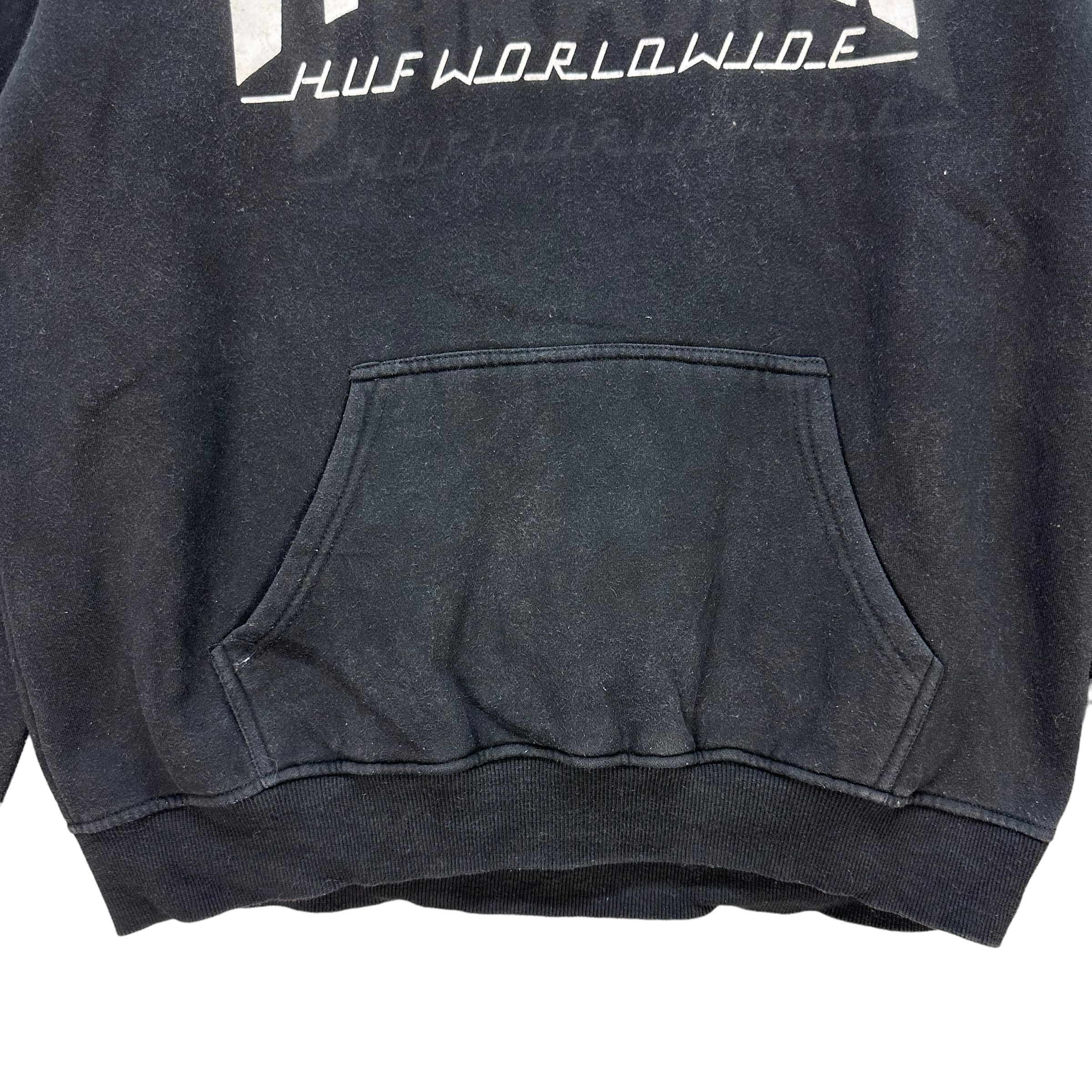 Thrasher THRASHER HUF WORLD WIDE BIG LOGO PULLOVER HOODIES #8602-017 Size US L / EU 52-54 / 3 - 4 Thumbnail