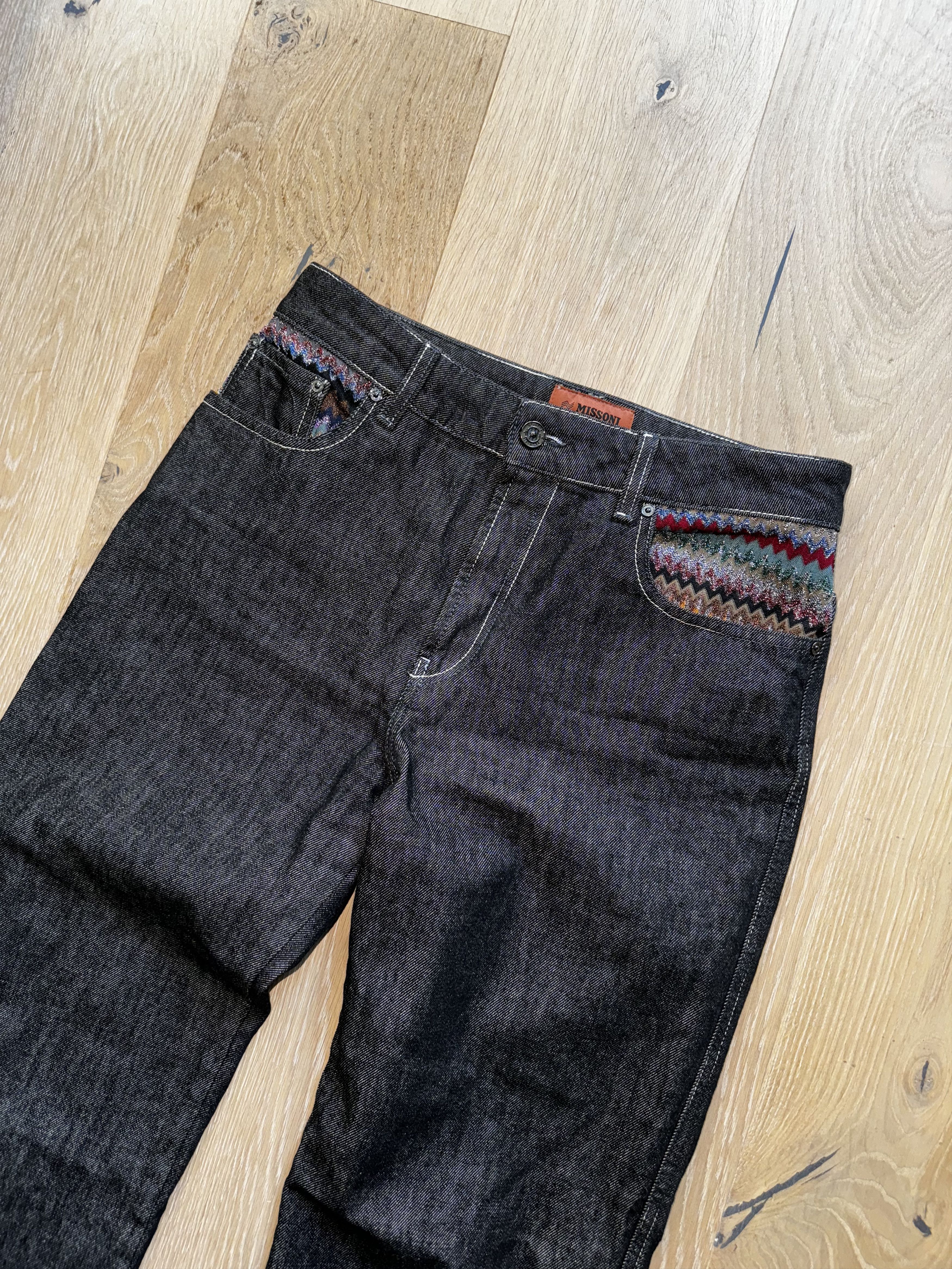 Missoni Missoni Straight Leg Jeans Size 31" - 4 Thumbnail