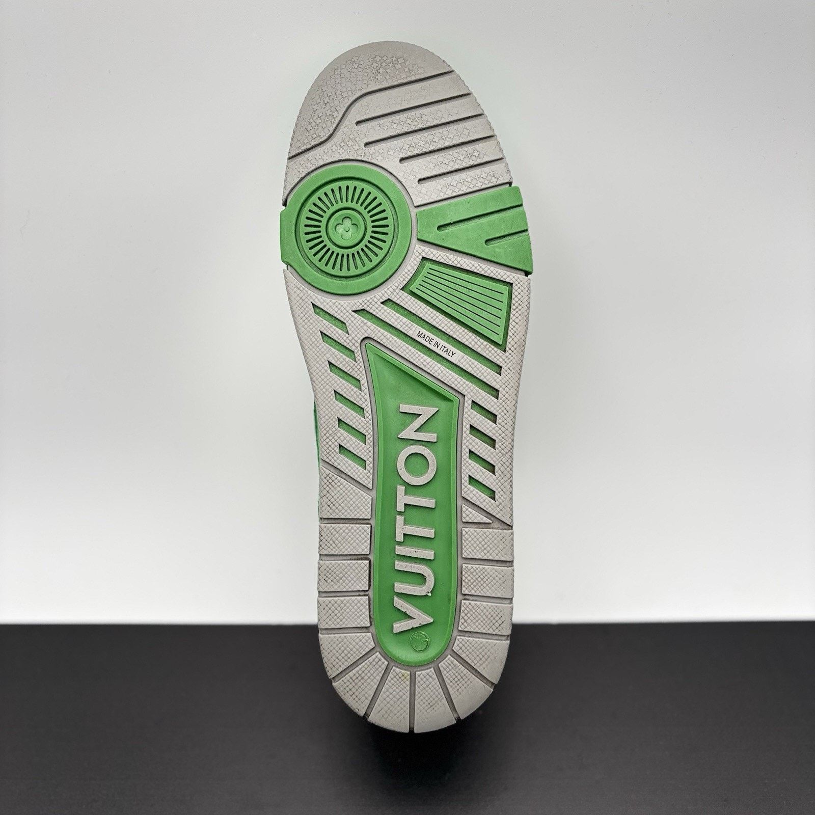 Louis Vuitton Louis Vuitton Trainer ' Green Grey ' | GOOD CONDITION! Size US 11.5 / EU 44-45 - 17 Thumbnail
