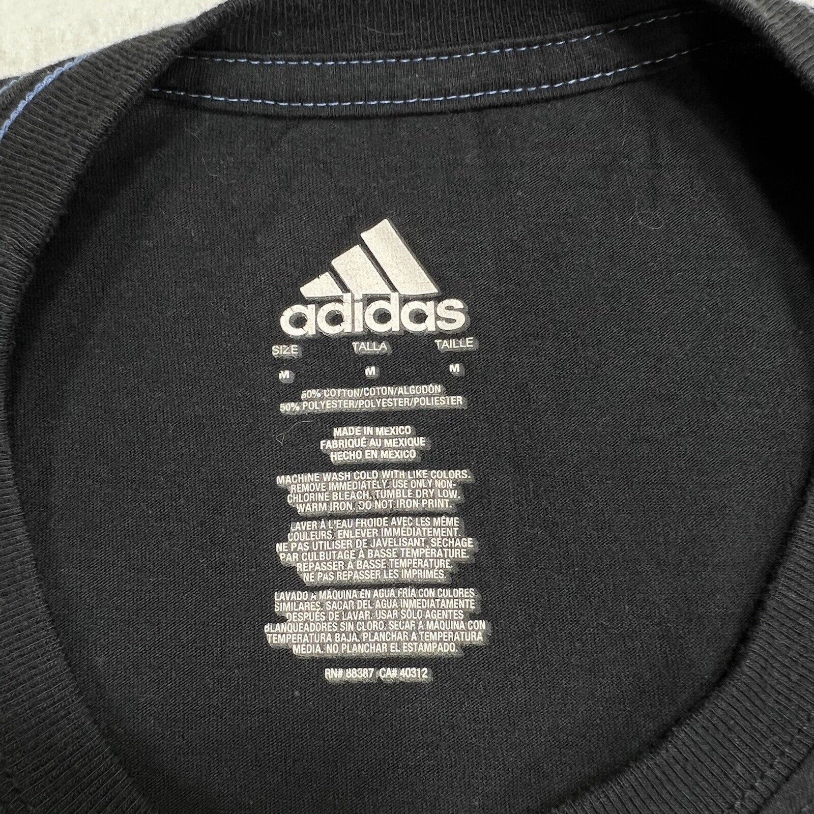 Adidas Adidas Black Short Sleeve Fresh Game Retro Graphic T-Shirt Size US M / EU 48-50 / 2 - 10 Thumbnail