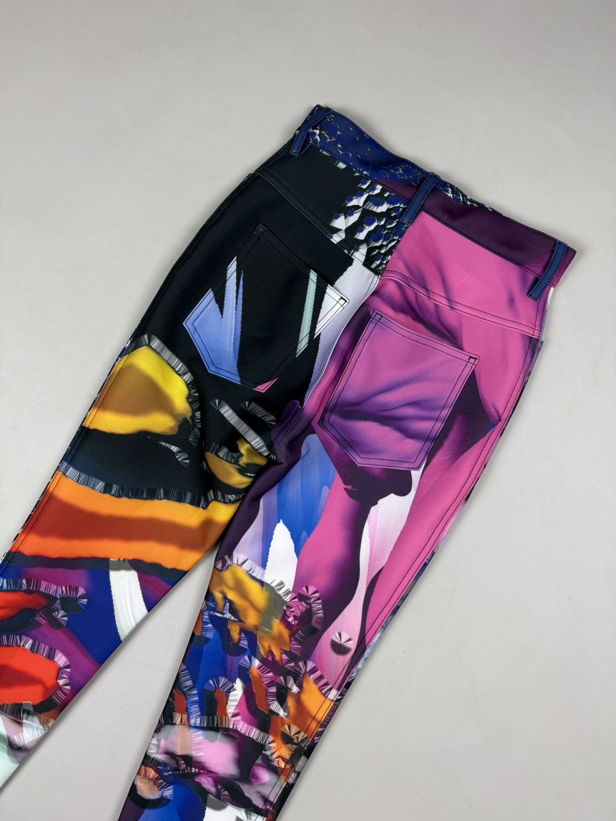 Maison Margiela BNWT! Maison Margiela Runaway Overprinted Leggins Pants Size 27" / US 4 / IT 40 - 22 Thumbnail