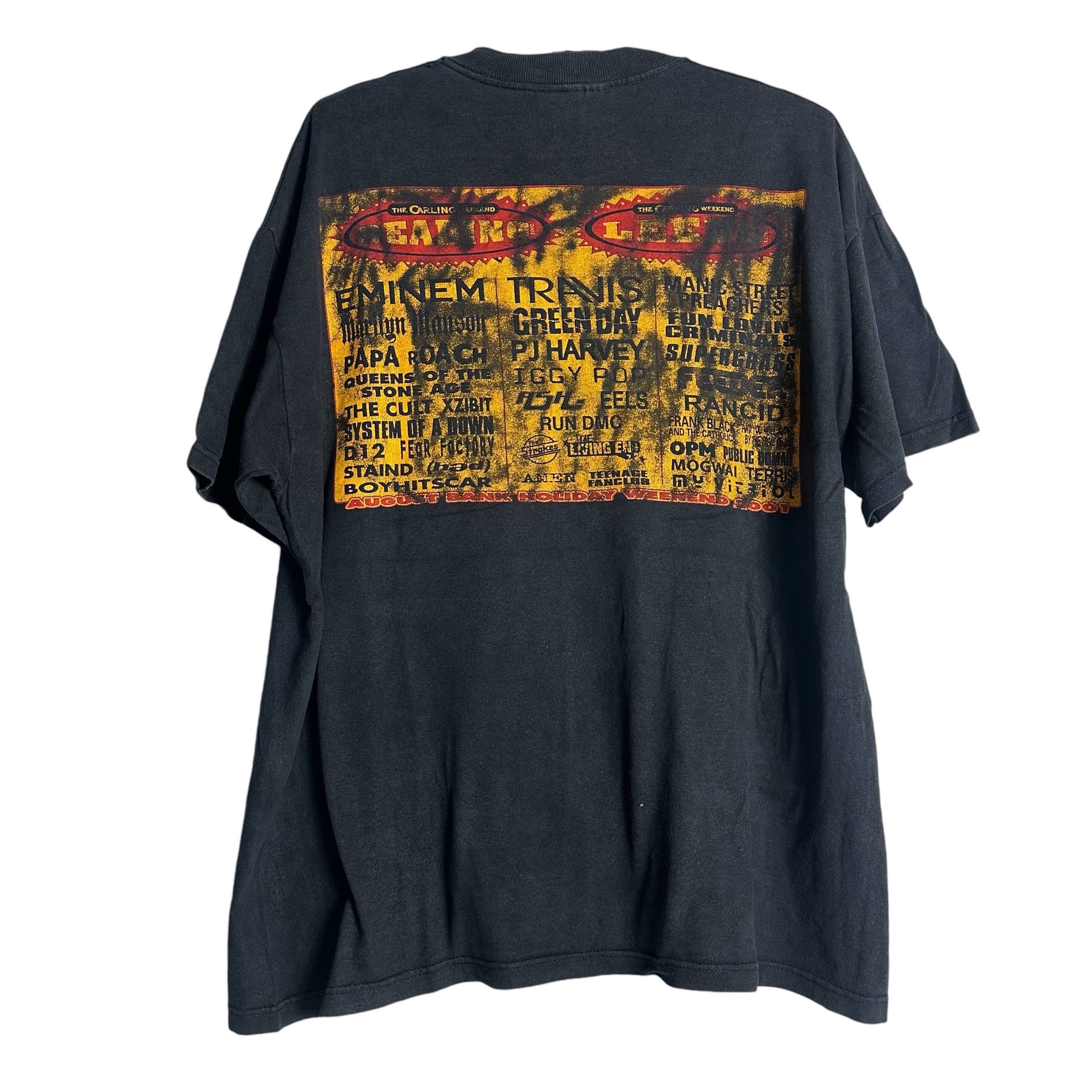 Band Tees 🔥RARE🔥Vintage The Carling Weekend Festival 2001 T-shirt Size US XL / EU 56 / 4 - 3 Thumbnail