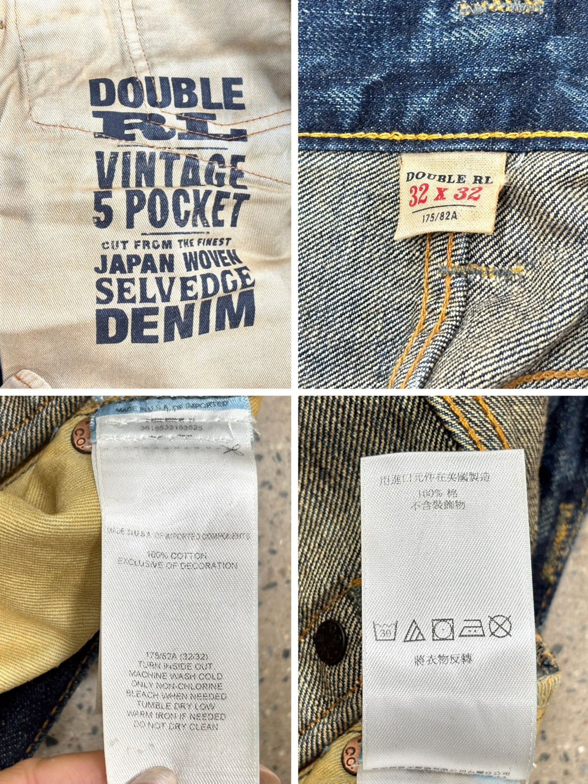 RRL Ralph Lauren RRL Double RL 5P Vintage five Pokects W32L32 Size US 32 / EU 48 - 8 Thumbnail