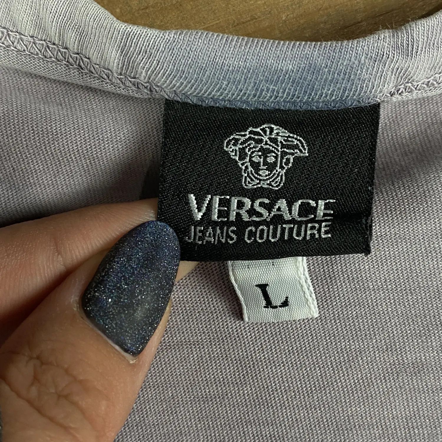 Versace Mens Vintage T-Shirt Versace Jeans Couture Size L Size US L / EU 52-54 / 3 - 8 Thumbnail