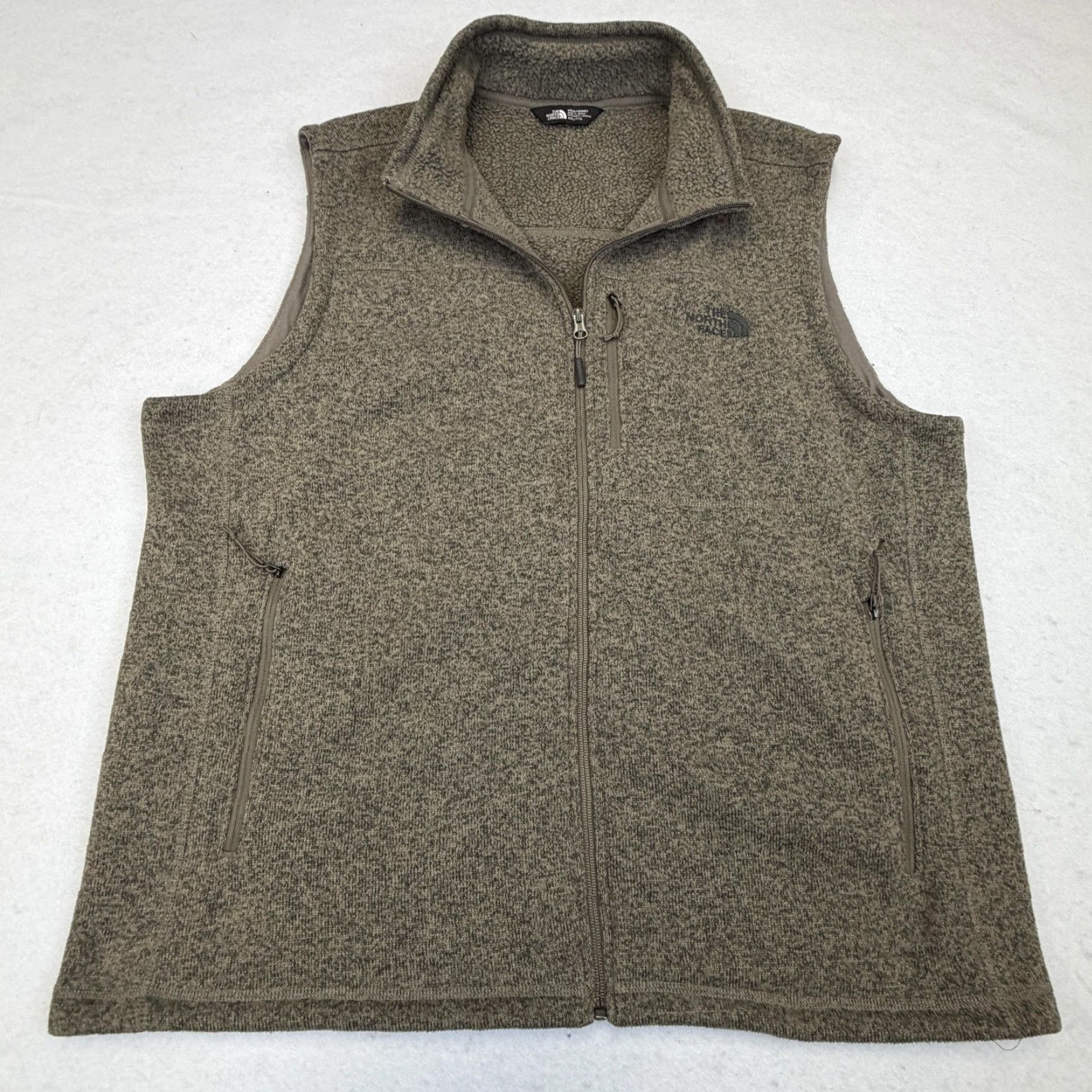 The North Face The North Face Vest Mens 2XL Green Gordon Lyons Fleece Full Zip Outdoor Hiking Size US XXL / EU 58 / 5 - 6 Thumbnail