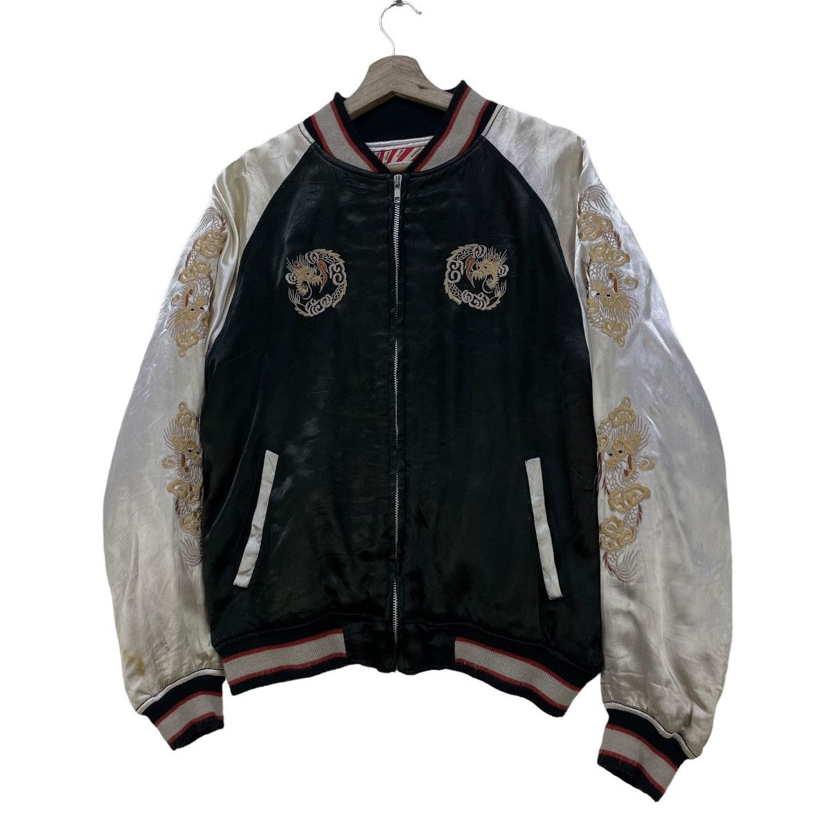Japanese Brand 🔥Vintage Houston Japan Sukajan Jacket Size US M / EU 48-50 / 2 - 3 Thumbnail