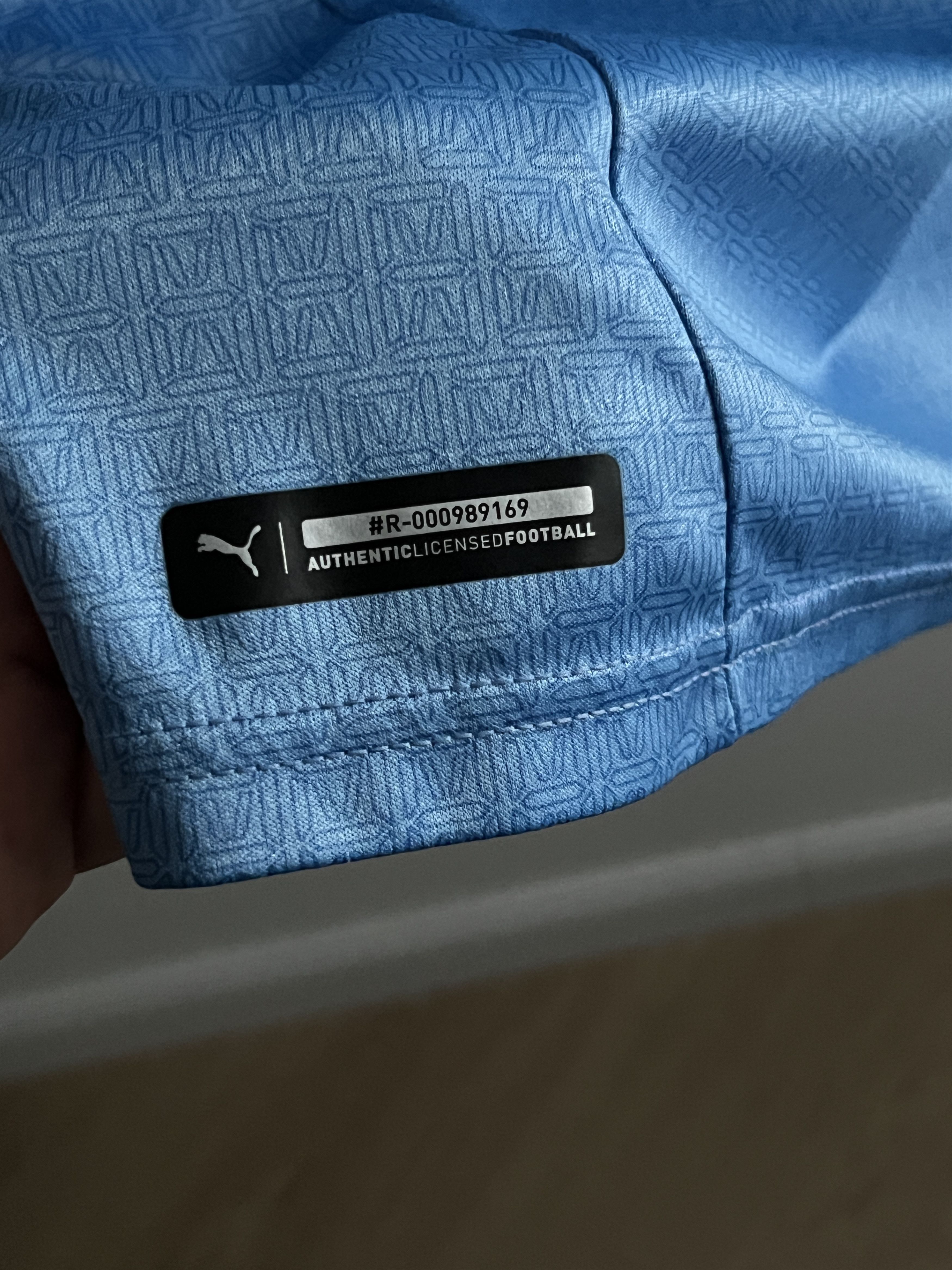 Puma × Vintage Soccer Jersey Puma Manchester City 2020/21 Champions Size US M / EU 48-50 / 2 - 7 Thumbnail