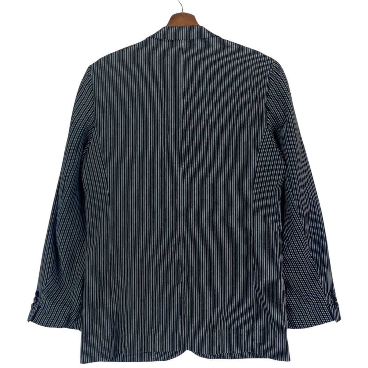 Vintage VINTAGE AGNES B HOMME STRIPE COAT BLAZER Size US M / EU 48-50 / 2 - 7 Thumbnail