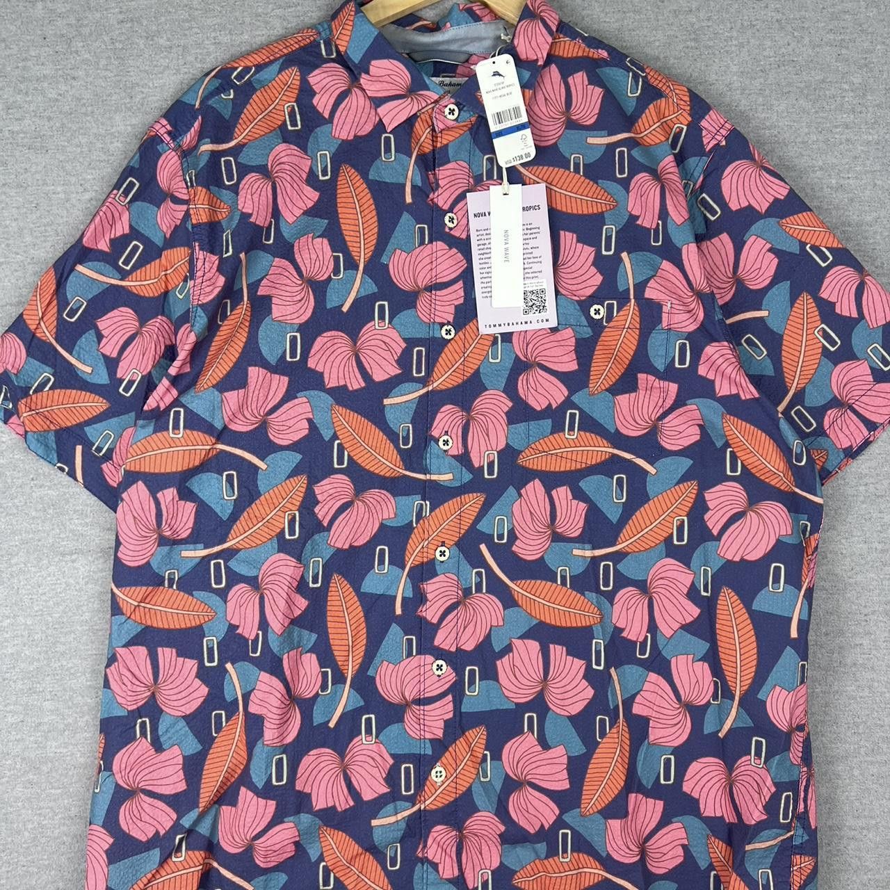 Tommy Bahama Tommy Bahama Mens Nova Wave 2024 Artist Series XL NWT Size US XL / EU 56 / 4 - 2 Thumbnail