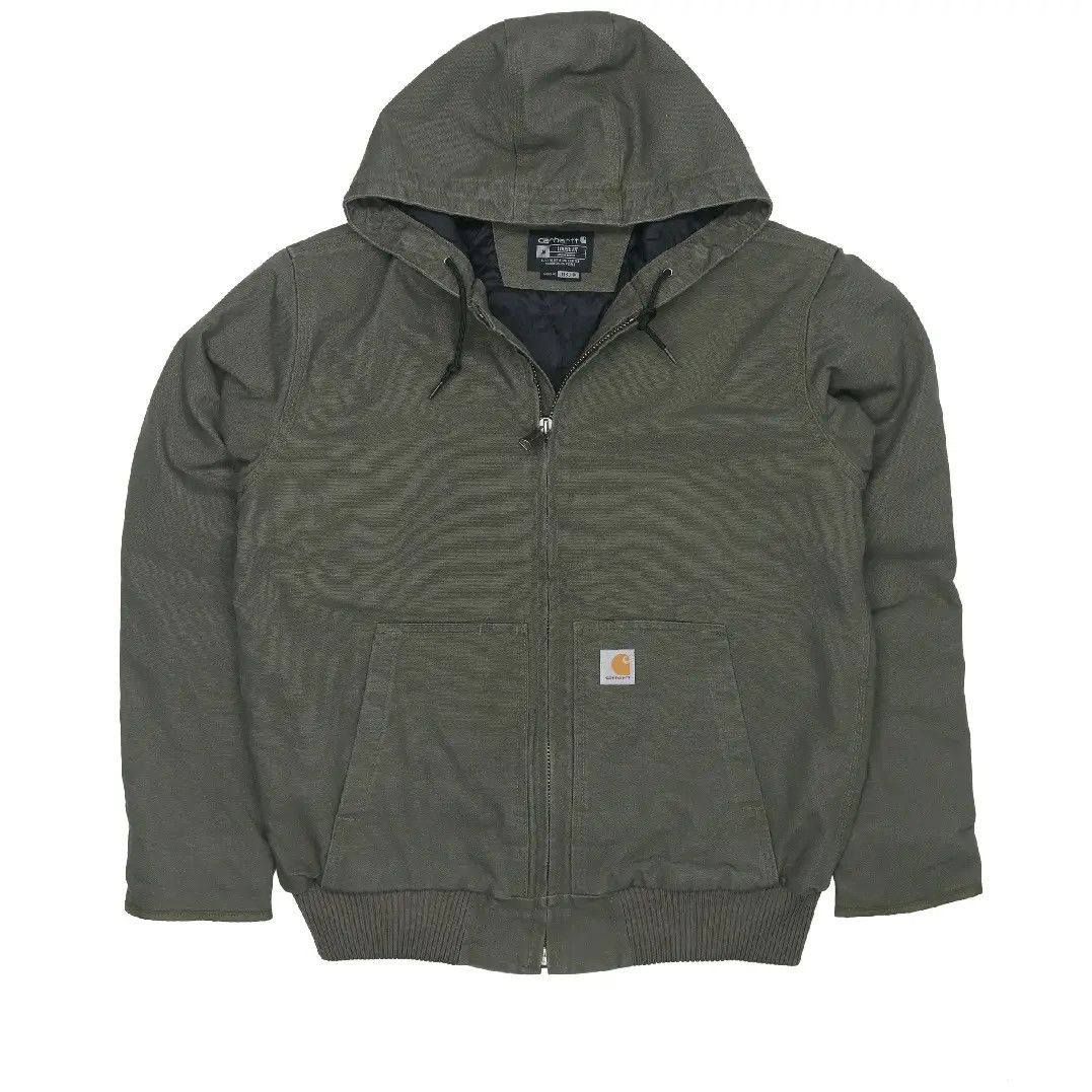 Carhartt Carhartt Moss Washed Duck Active Jac Size L Size US L / EU 52-54 / 3 - 1 Thumbnail
