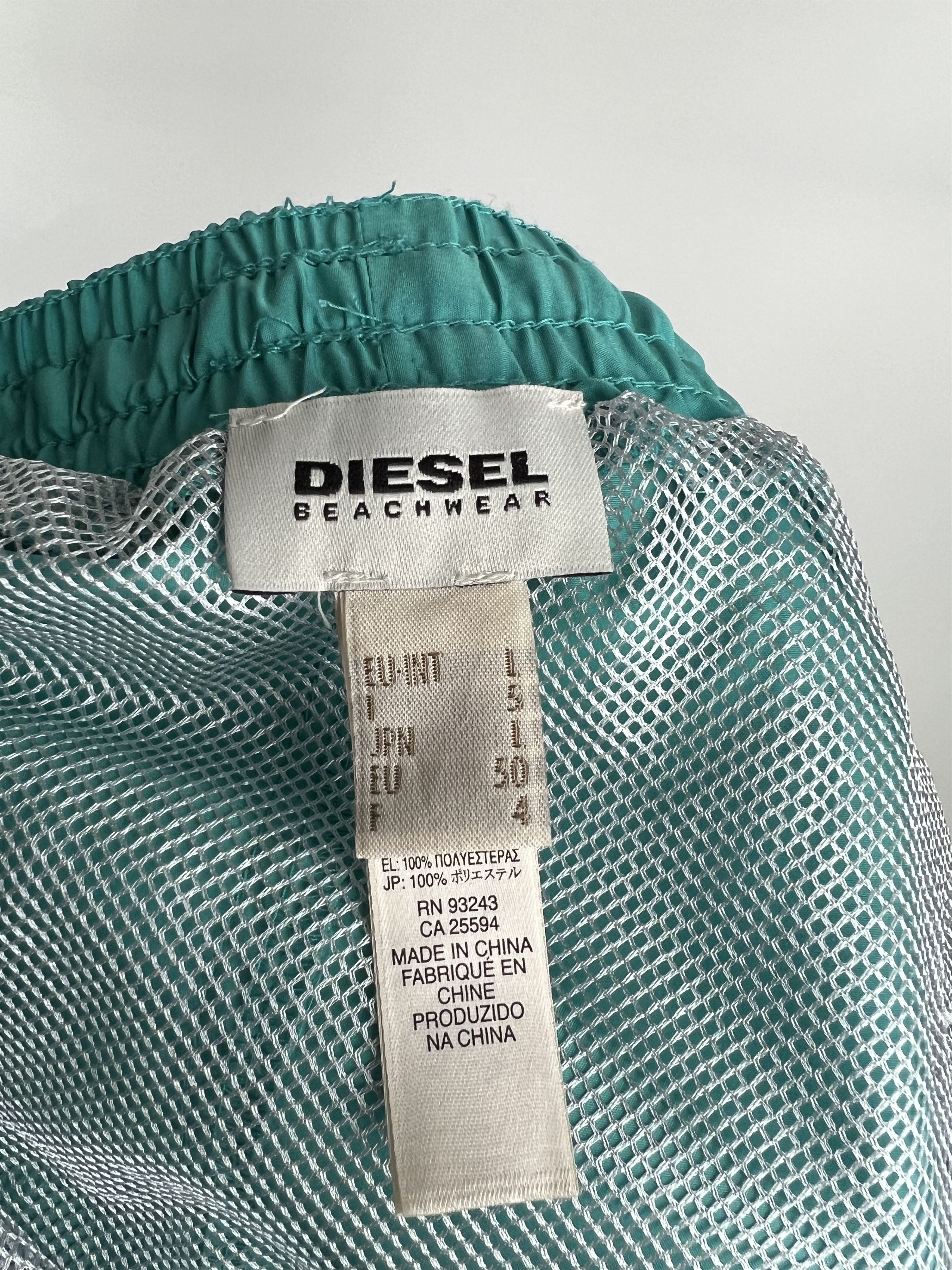 Diesel × Swims Diesel Beachwear Swim Shorts Big Logo Size 50 Size US 34 / EU 50 - 7 Thumbnail