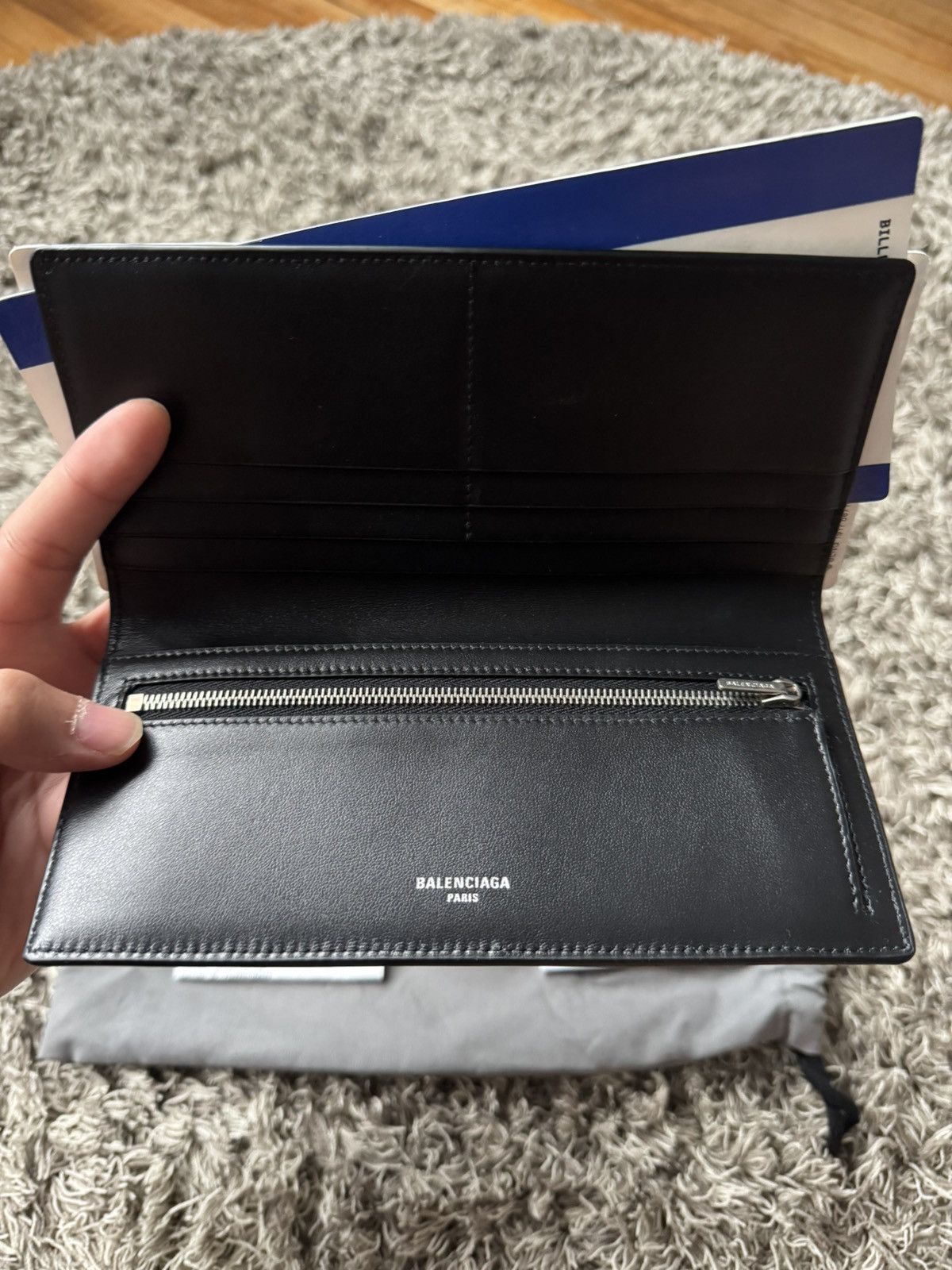 Balenciaga Balenciaga Passport Long Wallet Two Tickets Size ONE SIZE - 5 Thumbnail