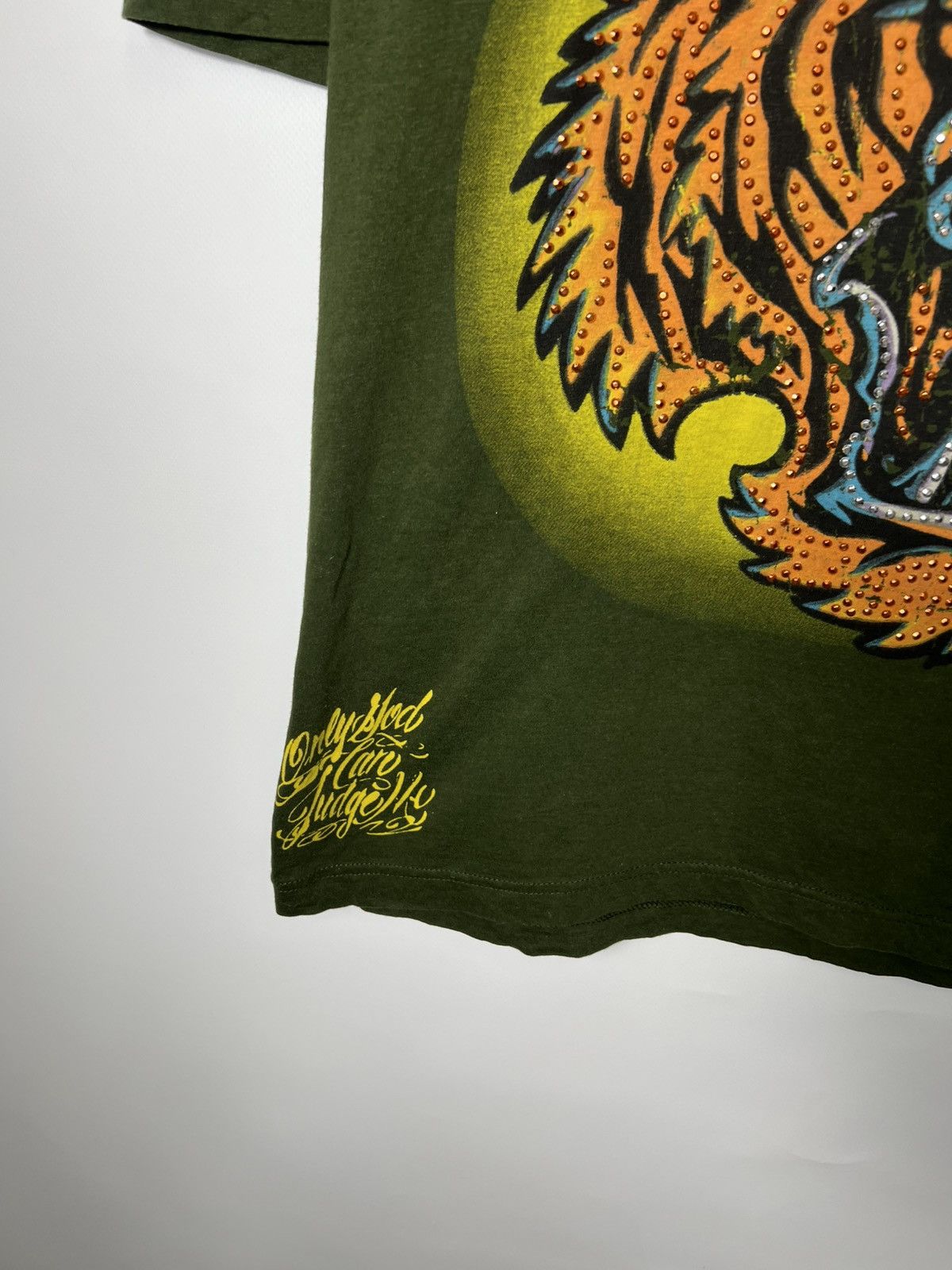 Vintage Petroleum Los Angeles Tiger Ed Hardy Style Graphic T-Shirt Size US L / EU 52-54 / 3 - 5 Thumbnail