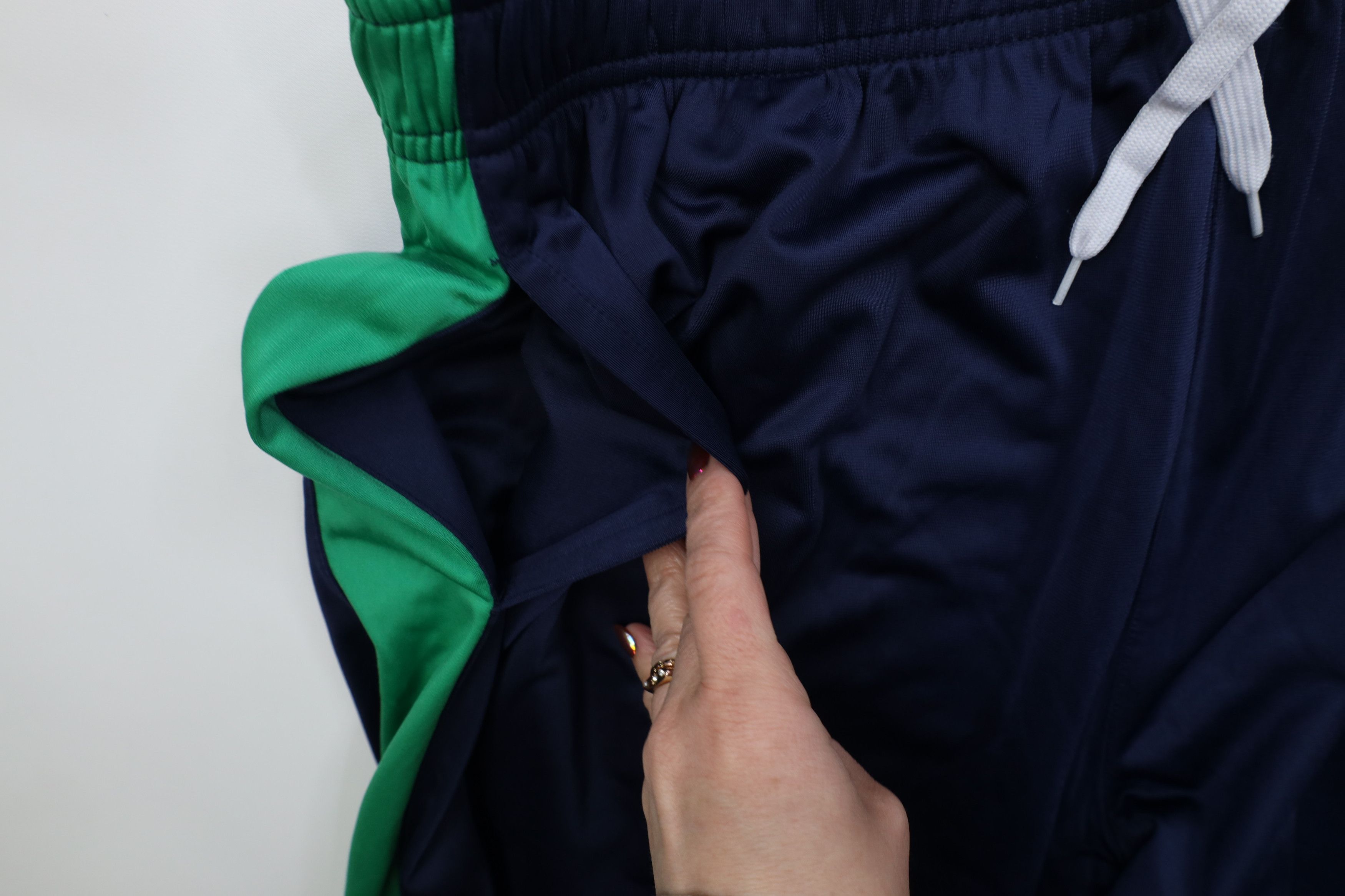 Vintage Vintage Notre Dame University Wide Leg Sweatpants Pants Blue Size US 40 / EU 56 - 6 Thumbnail