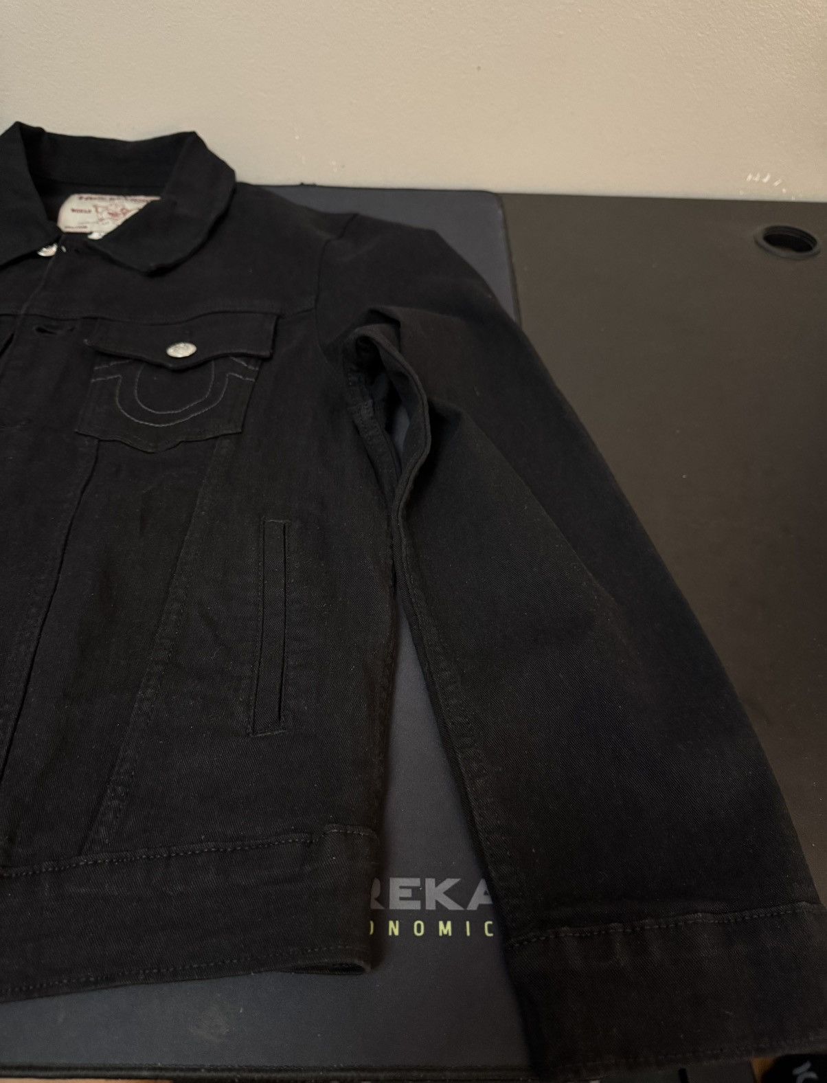 True Religion True Religion Black Denim Jacket Men Size Small Size US S / EU 44-46 / 1 - 4 Thumbnail